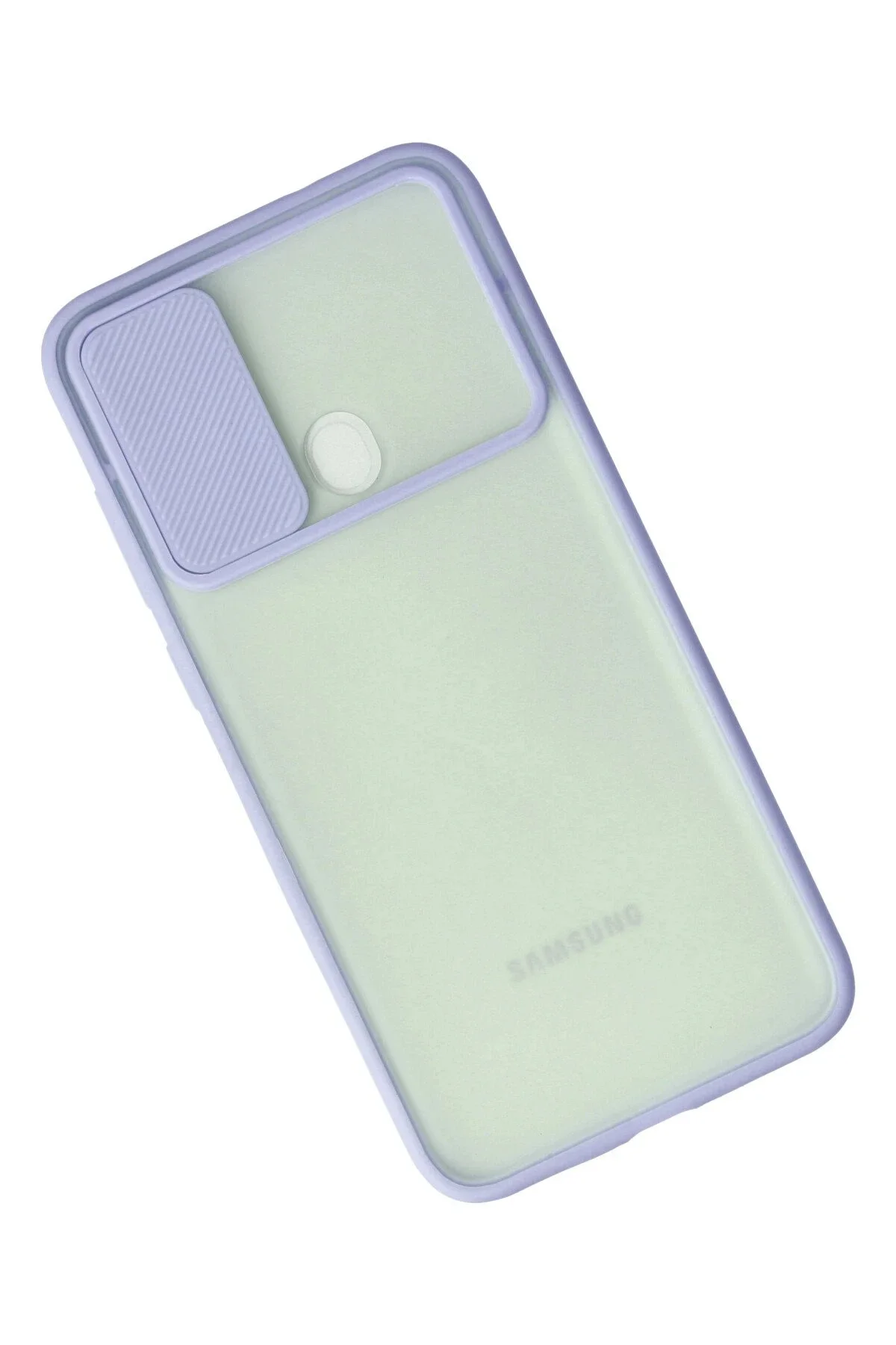 Newface Samsung Galaxy A11 Kılıf Palm Buzlu Kamera Sürgülü Siliko