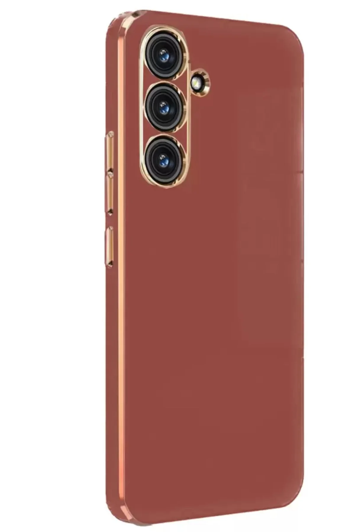 Newface Samsung Galaxy M34 5g Kılıf Volet Silikon - Kırmızı