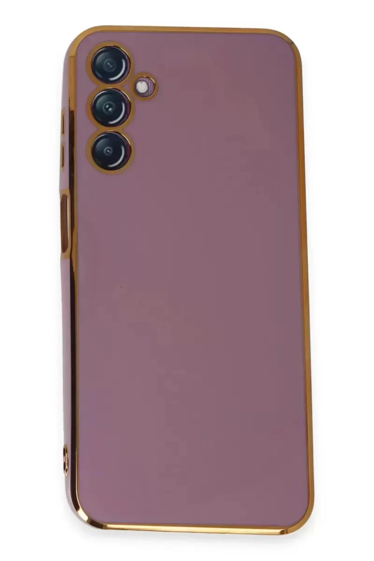 Newface Samsung Galaxy M14 5g Kılıf Volet Silikon - Mor