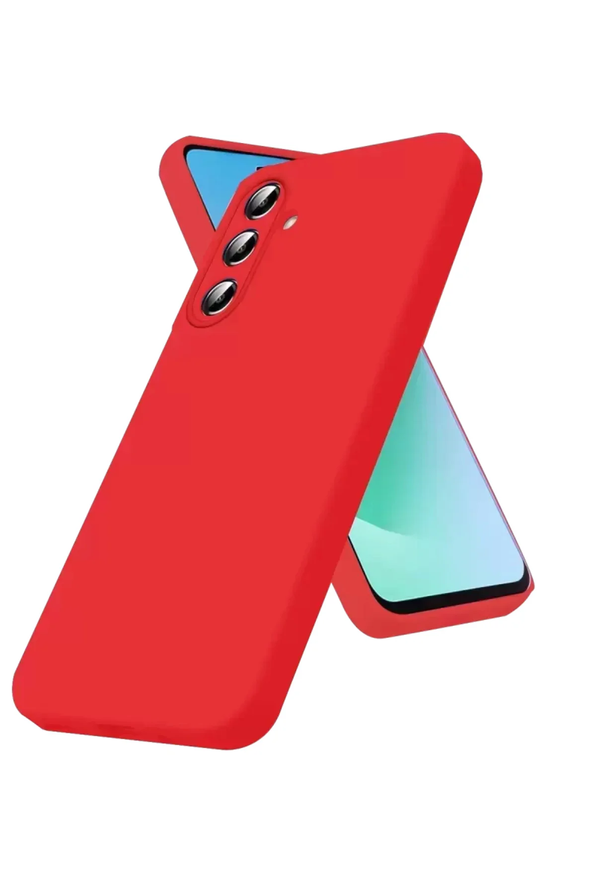 Newface Samsung Galaxy S26 Plus First Silikon - Kırmızı