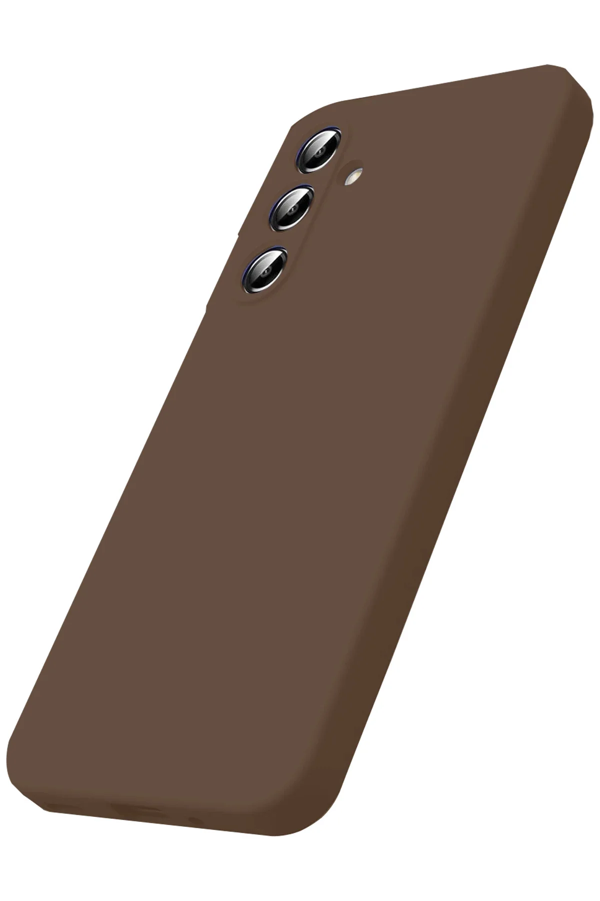 Newface Samsung Galaxy S25 Fe First Silikon - Kahverengi