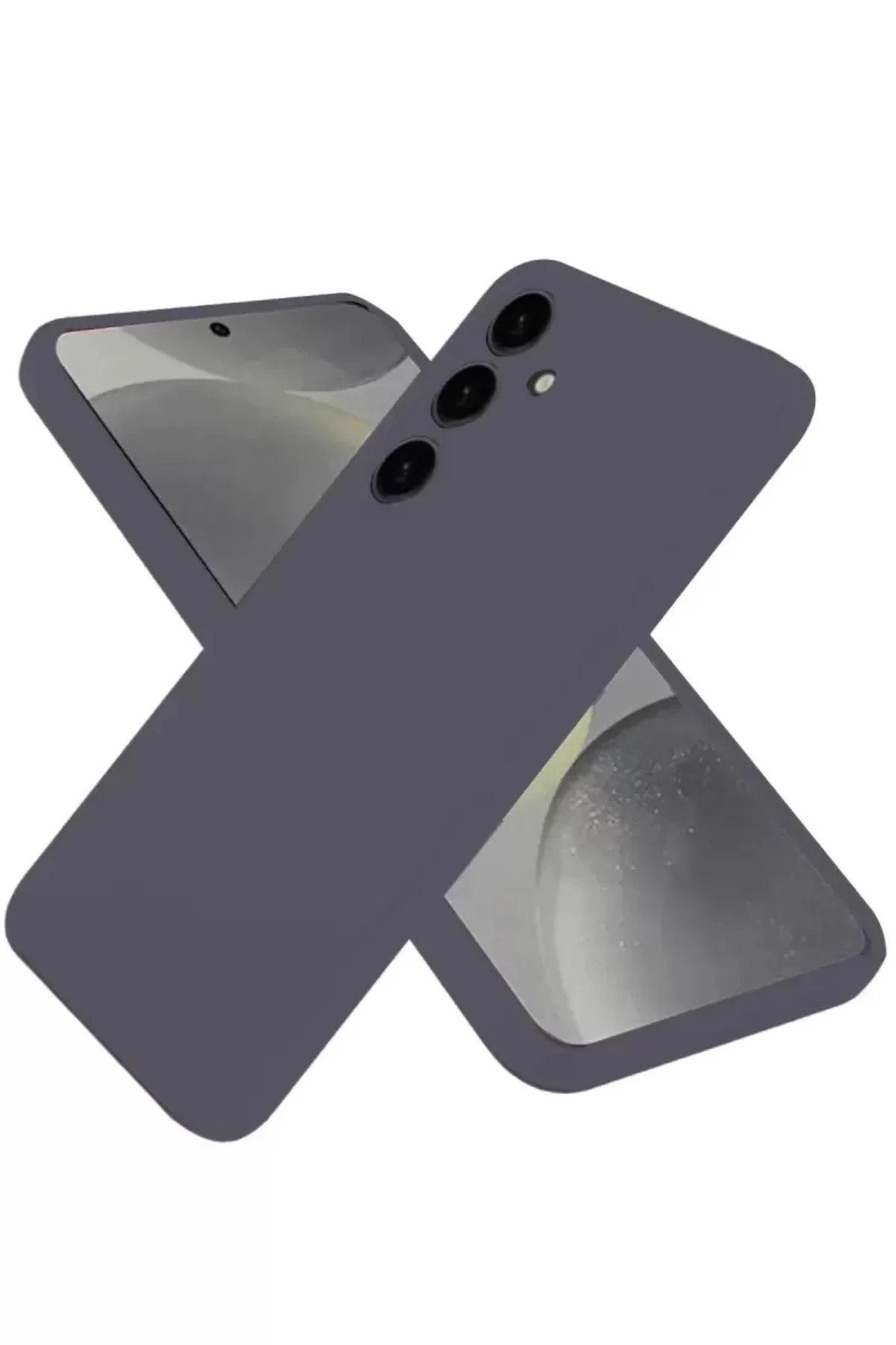 Newface Samsung Galaxy A56 Kılıf First Silikon - Gri