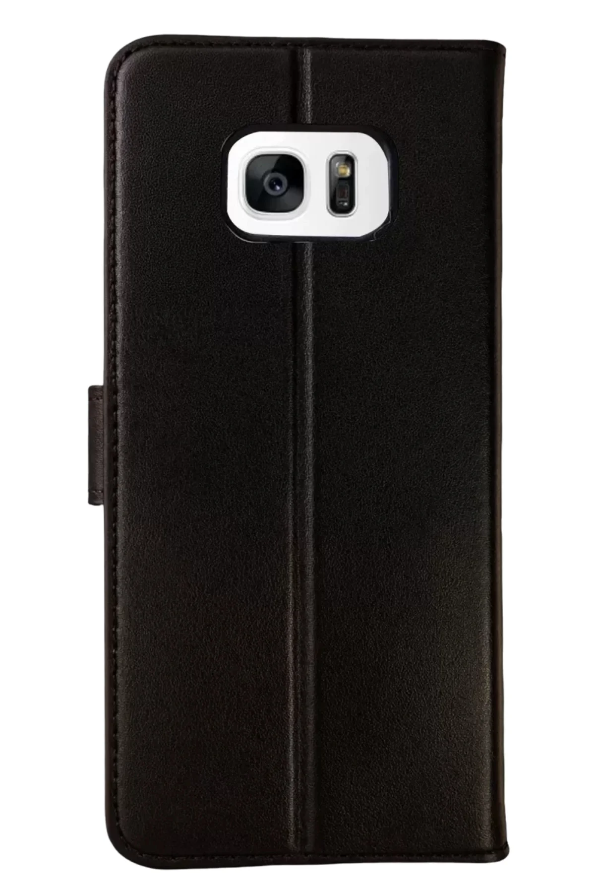 Newface Samsung Galaxy S7 Edge Trend S Plus Kapaklı Kılıf - Siyah