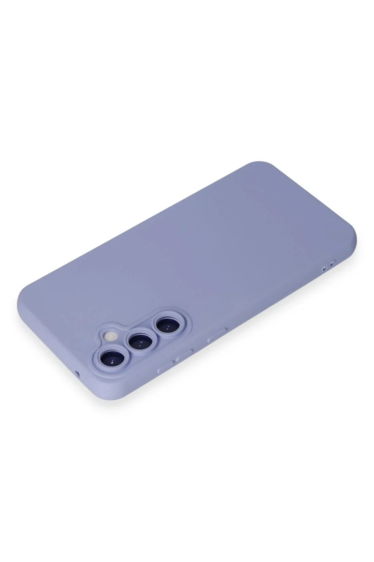 Newface Samsung Galaxy S24 Kılıf Nano İçi Kadife Silikon - Lila