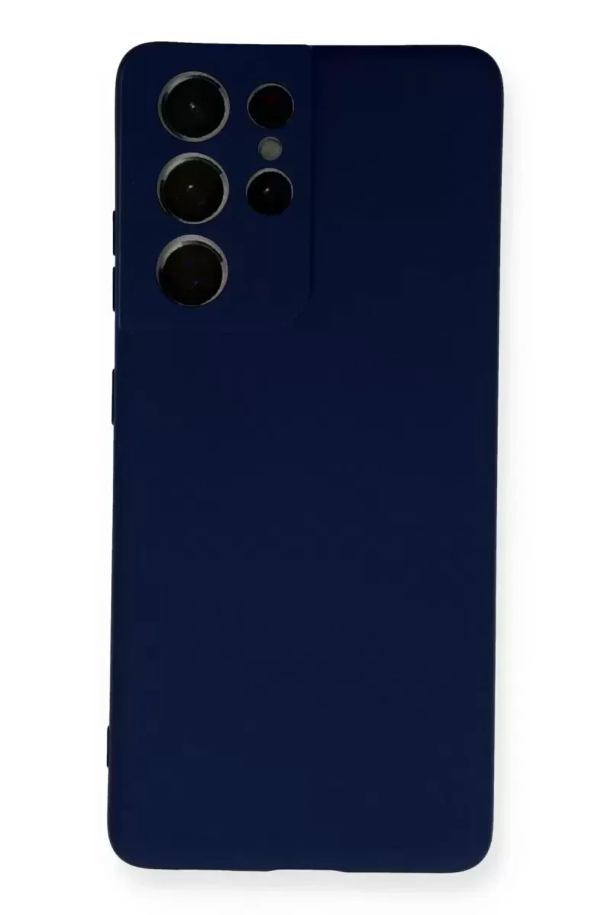 Newface Samsung Galaxy S21 Ultra Kılıf Nano İçi Kadife Silikon - 