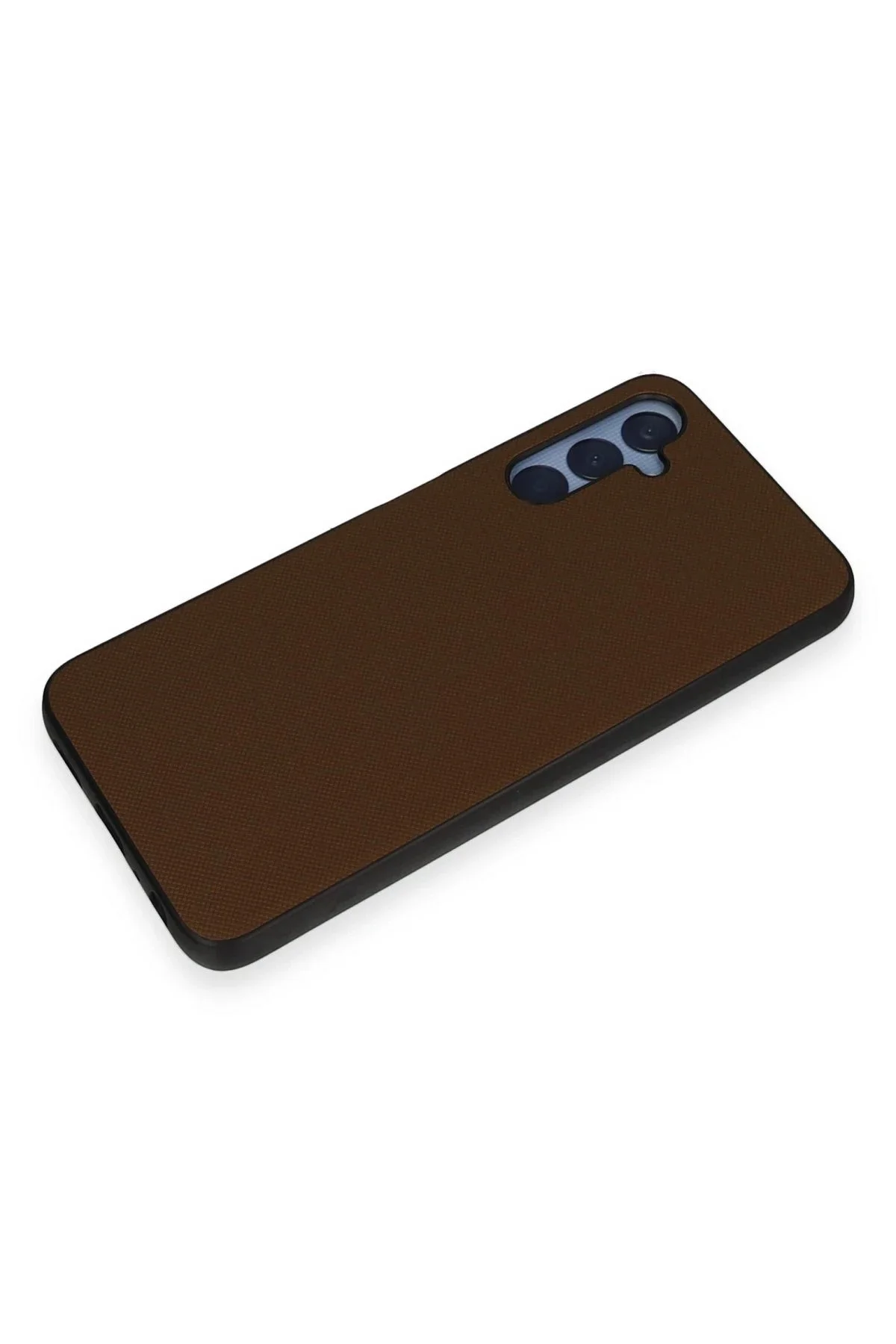 Newface Samsung Galaxy A05s Kılıf Taft Kapak - Kahverengi