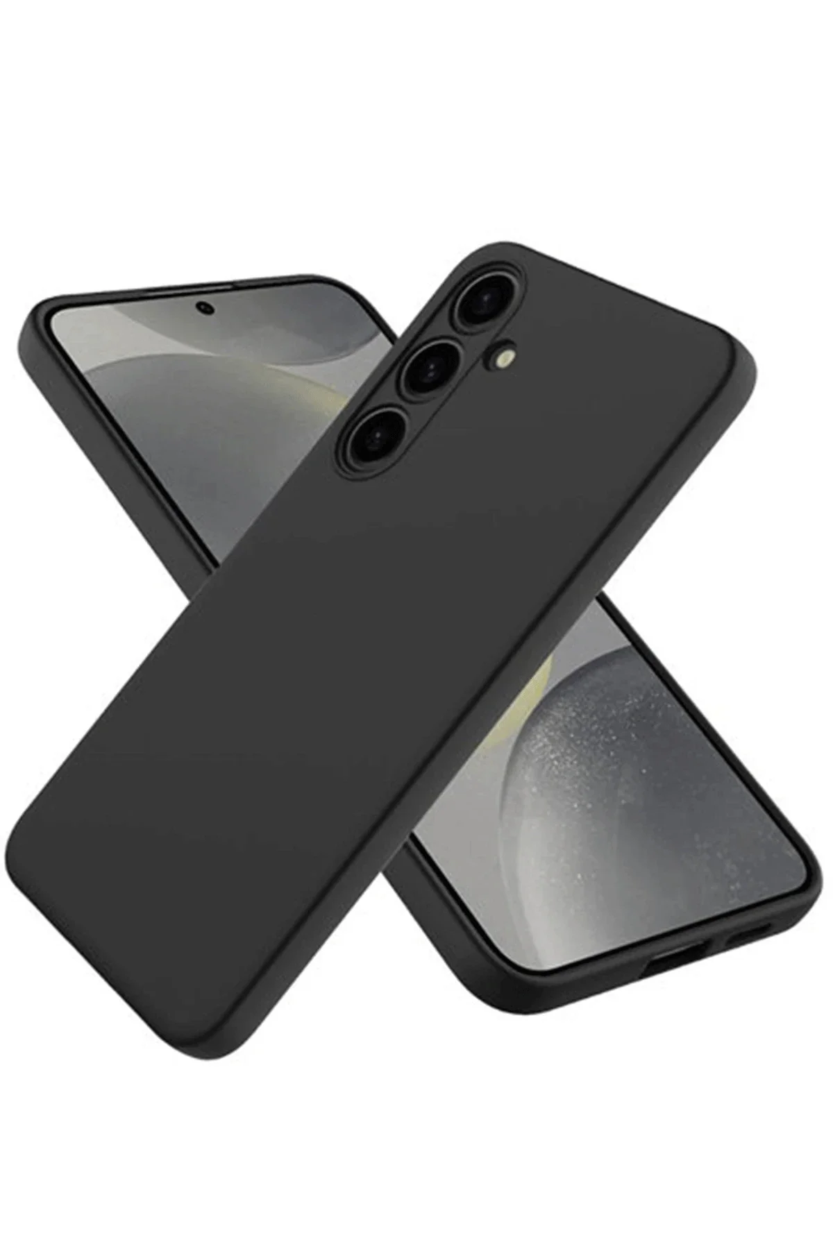 Newface Samsung Galaxy A56 Kılıf First Silikon - Siyah