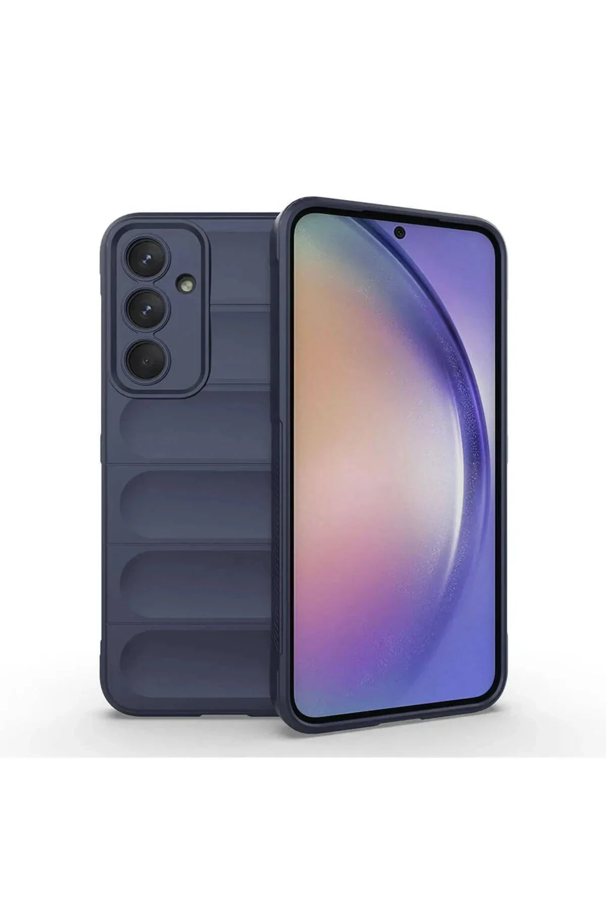 Newface Samsung Galaxy A26 Kılıf Optimum Silikon - Lacivert