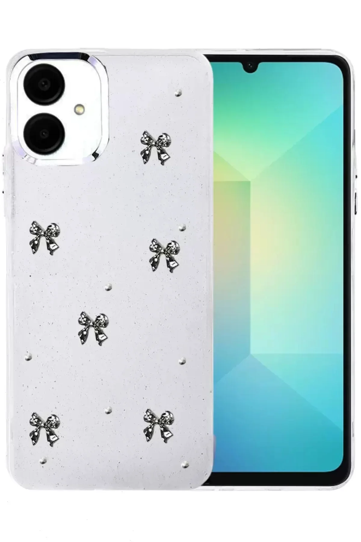 Newface Samsung Galaxy A06 Fiyonk Desenli Kapak - Desen 5