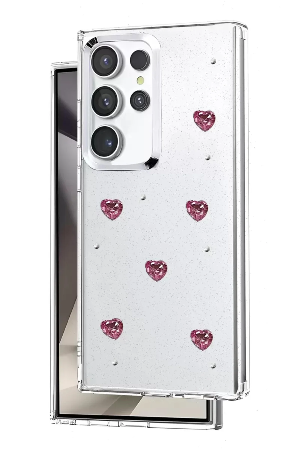 Newface Samsung Galaxy S23 Ultra Fiyonk Desenli Kapak - Desen 3