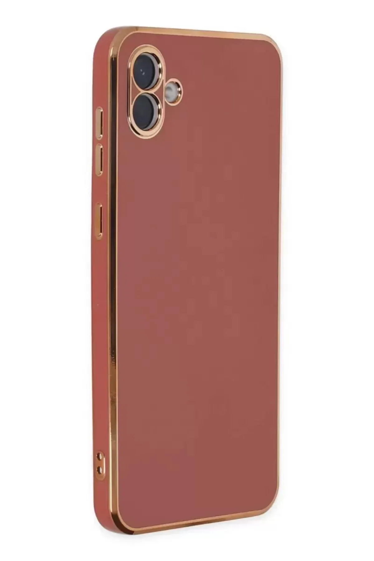 Newface Samsung Galaxy A04 Kılıf Volet Silikon - Kırmızı