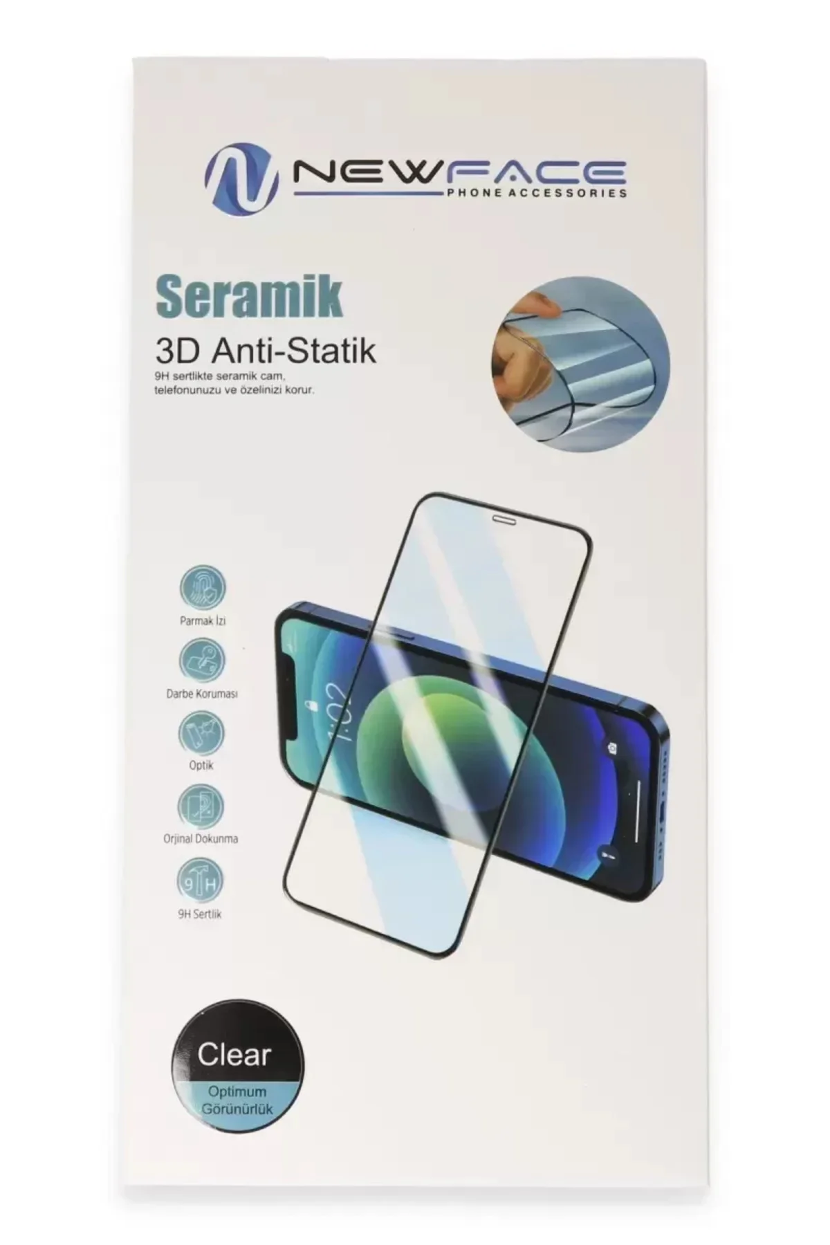 Newface Samsung Galaxy S26 Plus 3d Antistatik Seramik Nano Ekran Koruyucu - Siyah