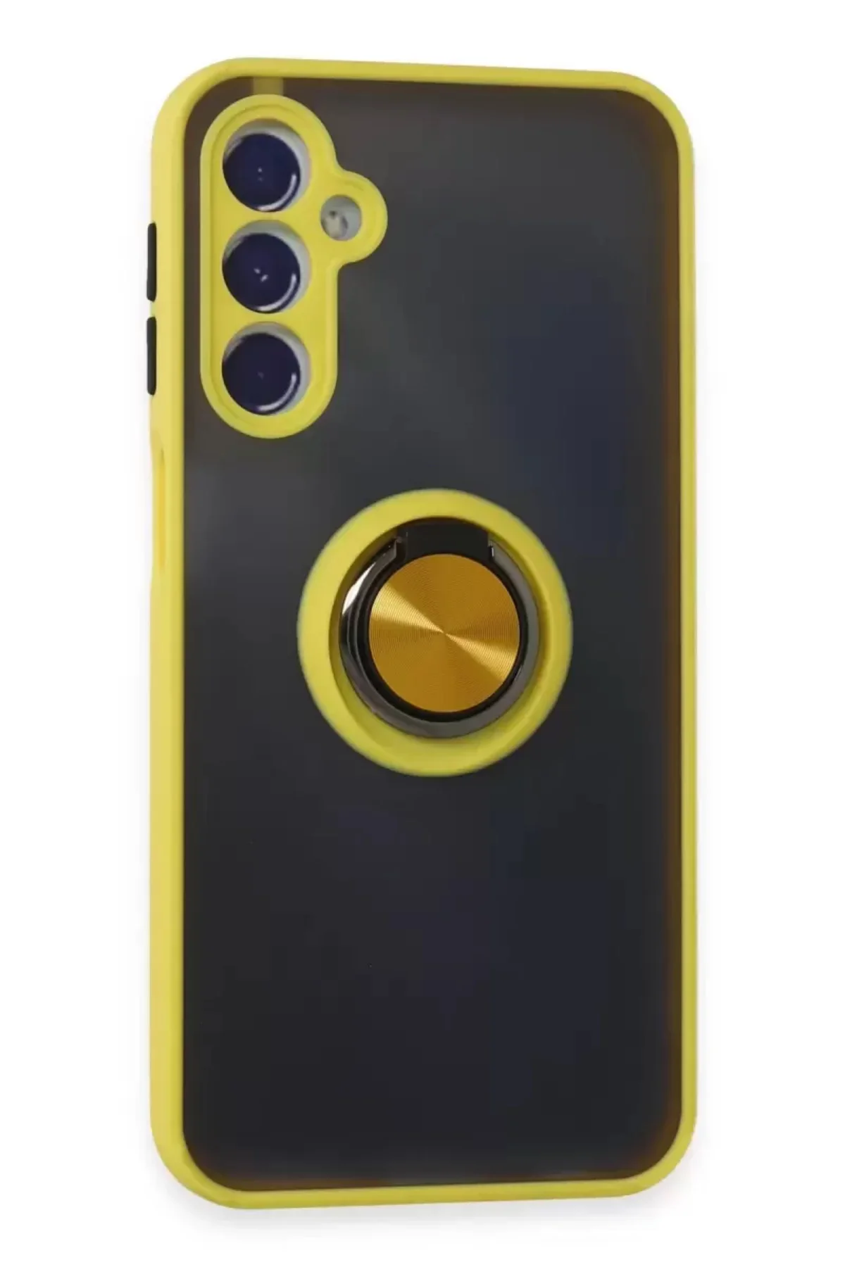 Newface Samsung Galaxy M34 5g Kılıf Montreal Yüzüklü Silikon Kapa