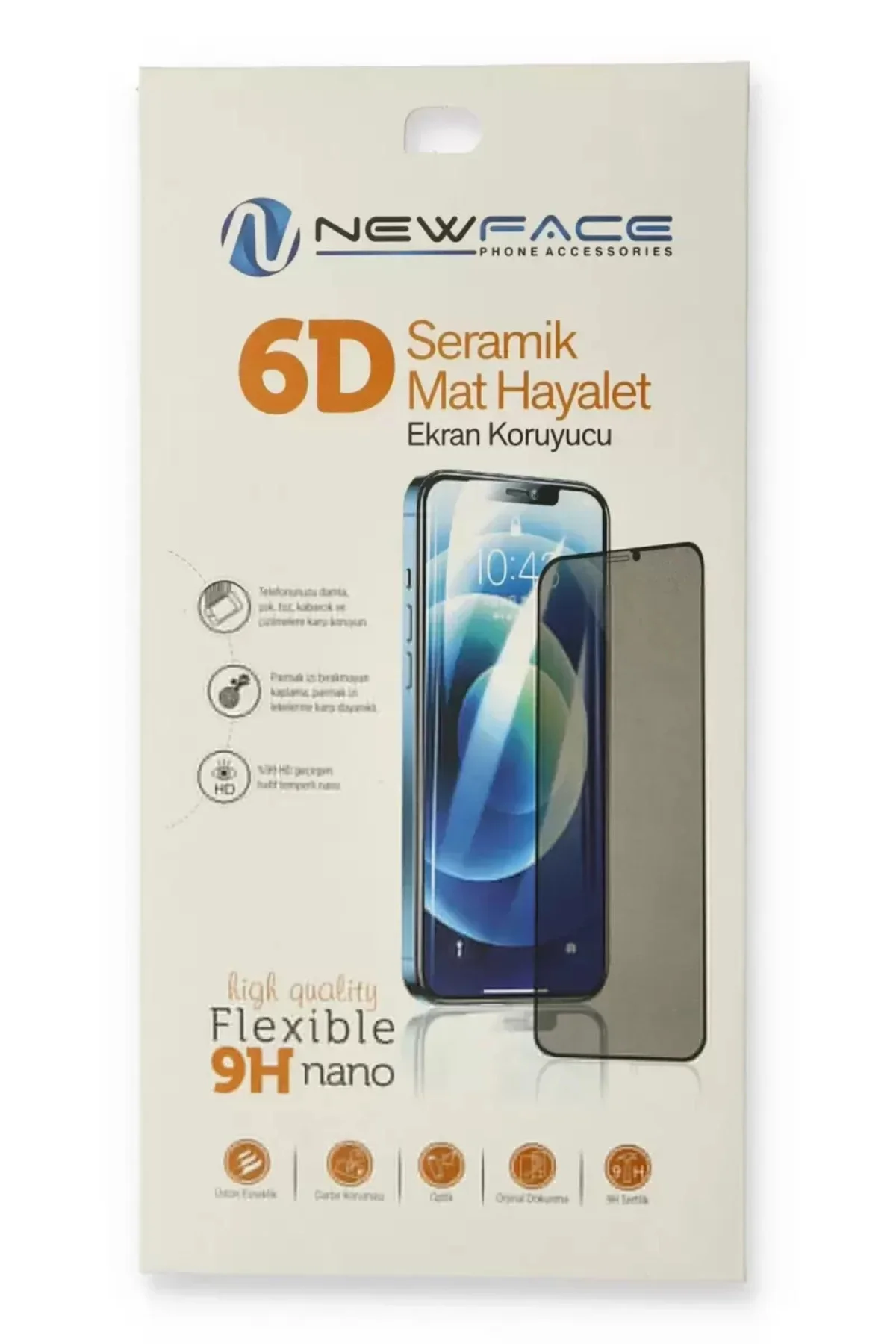 Newface Samsung Galaxy A73 5g 6d Mat Seramik Hayalet Nano Ekran Koruyucu