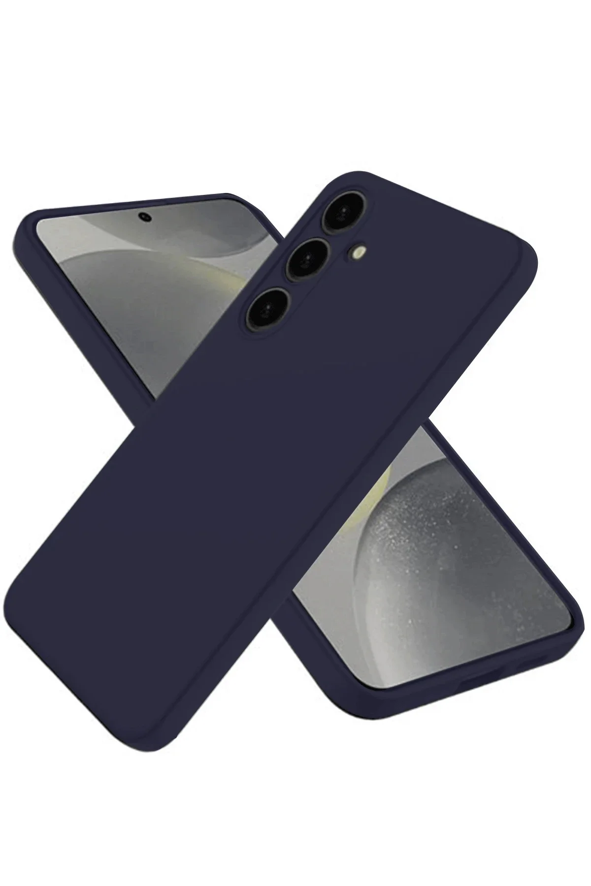 Newface Samsung Galaxy A56 Kılıf First Silikon - Lacivert
