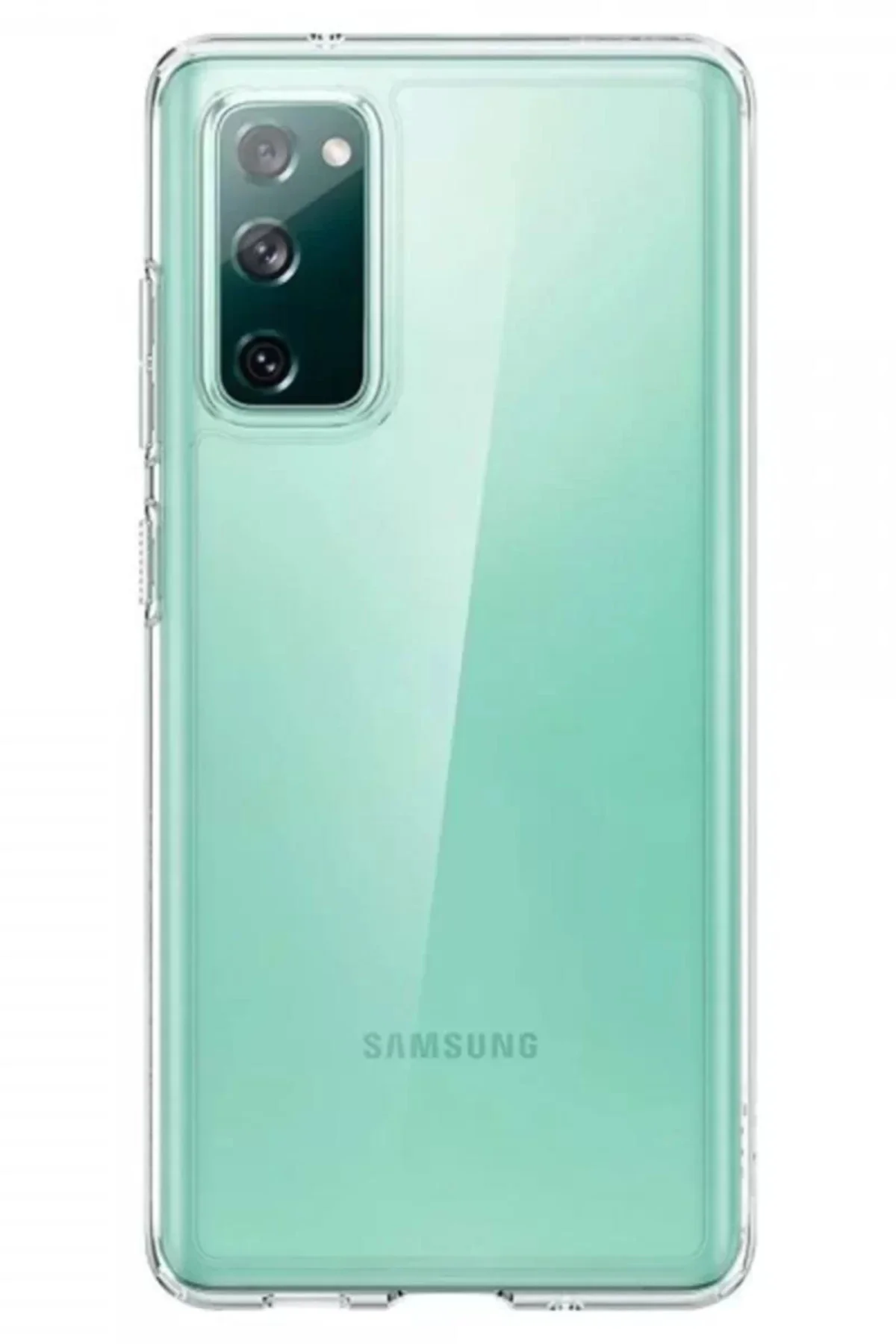 Newface Samsung Galaxy S20 Fe Kılıf Lüx Şeffaf Silikon
