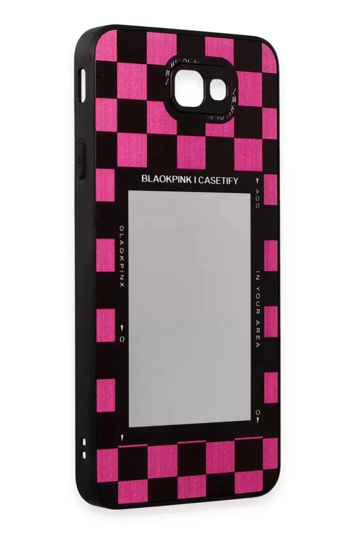 Newface Samsung Galaxy J7 Prime Kılıf Mirror Desenli Kapak - Mirr