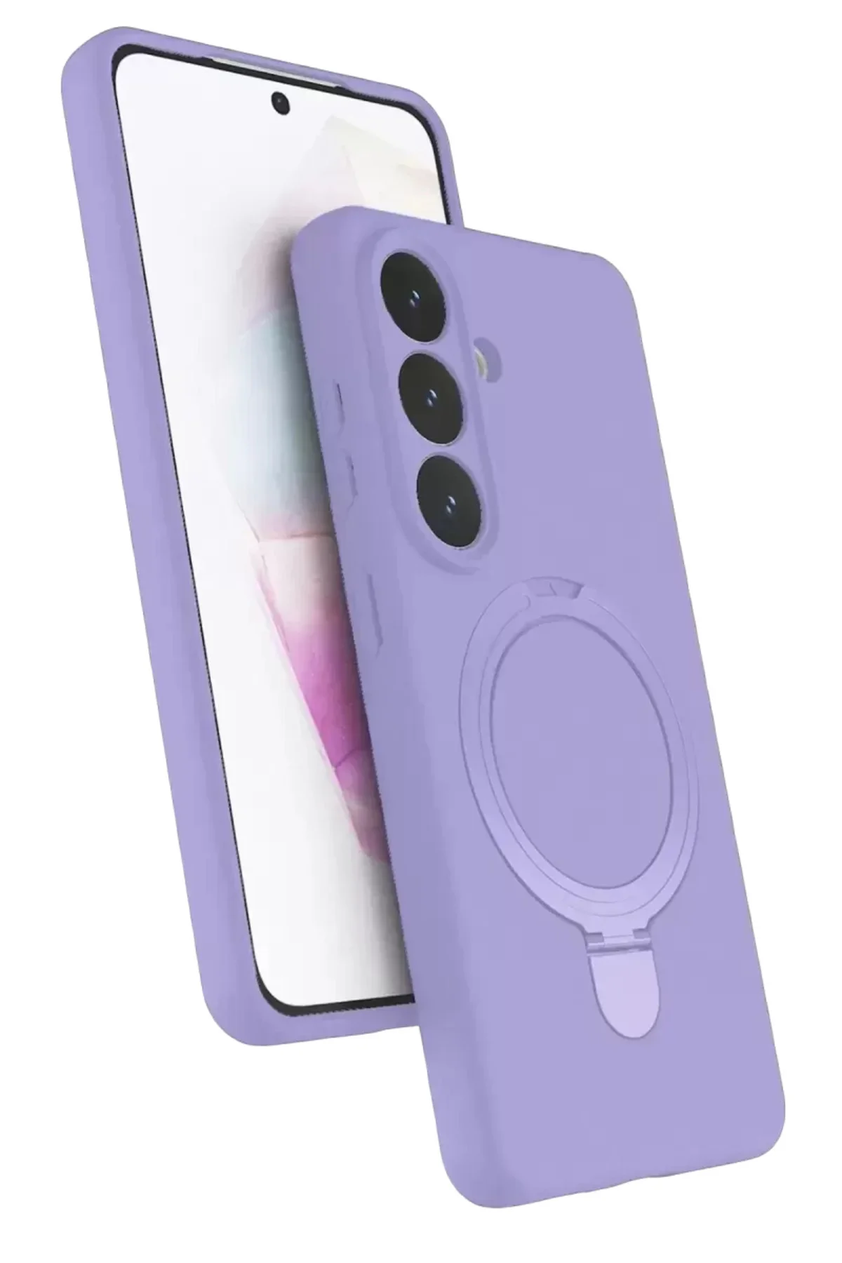 Newface Samsung Galaxy S26 Plus Regal Magsafe Standlı Kapak - Lil