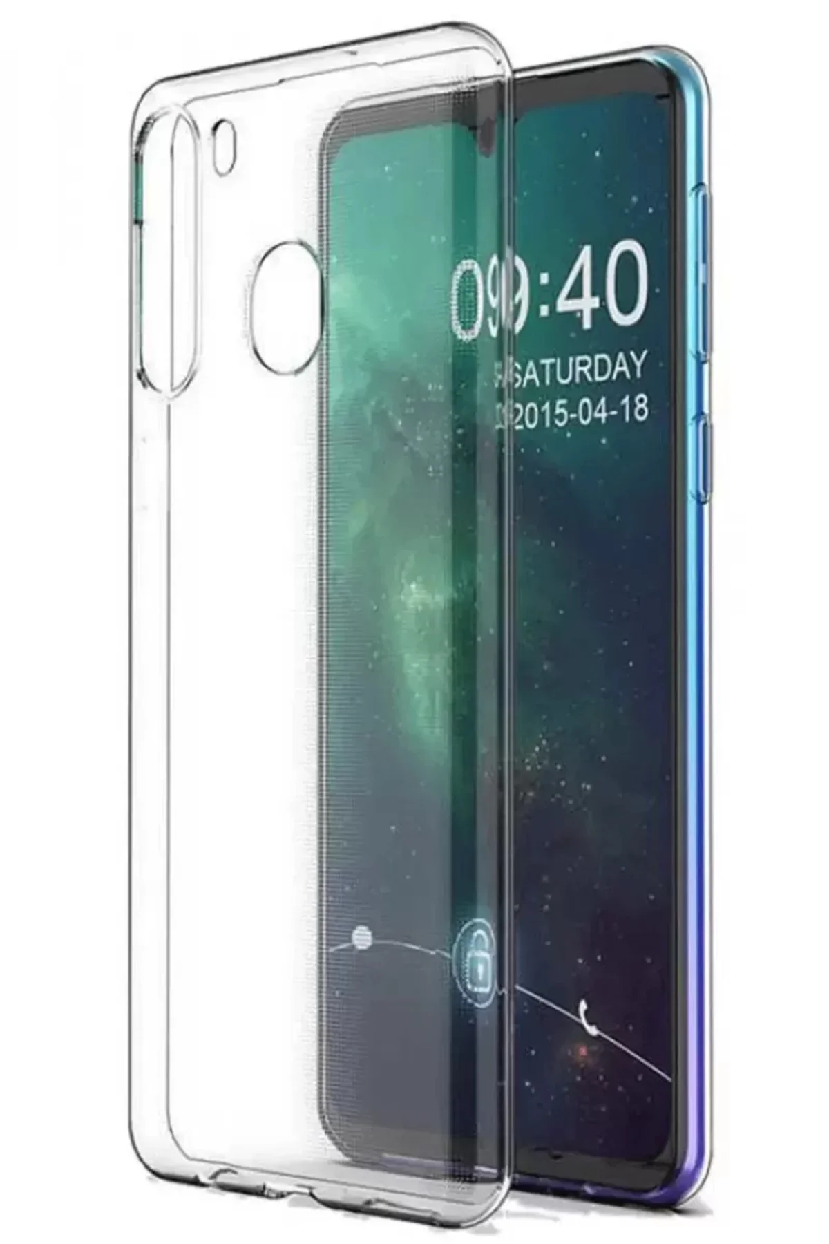 Newface Samsung Galaxy A11 Kılıf Lüx Şeffaf Silikon