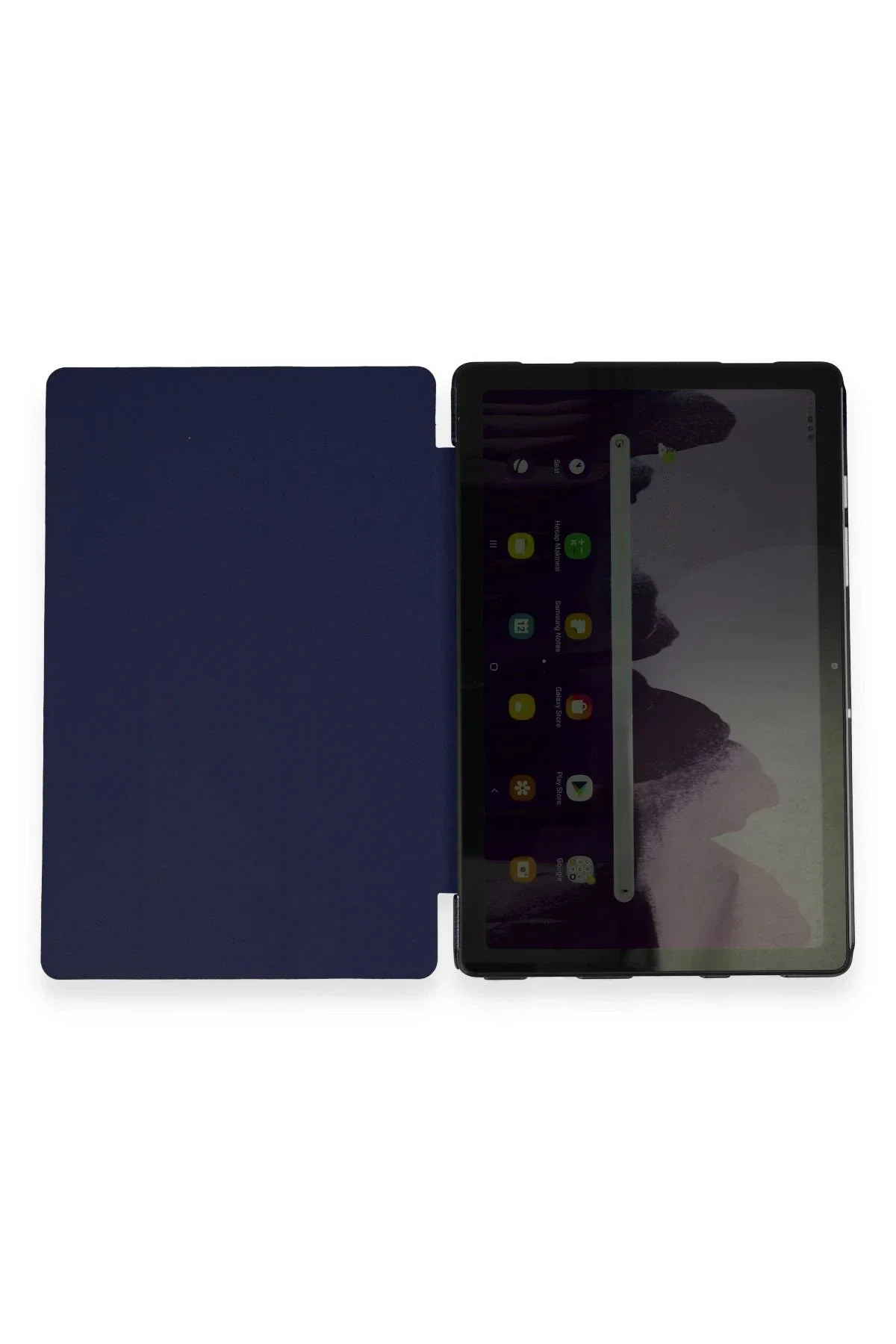 Newface Samsung Galaxy T220 Tab A7 Lite 8.7 Kılıf Tablet Smart Kılıf - Lacivert