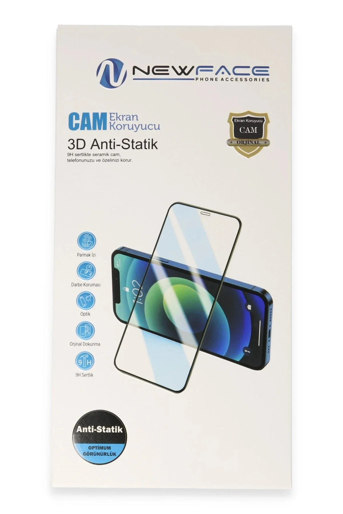 Newface Samsung Galaxy A25 5g 3d Antistatik Cam Ekran Koruyucu