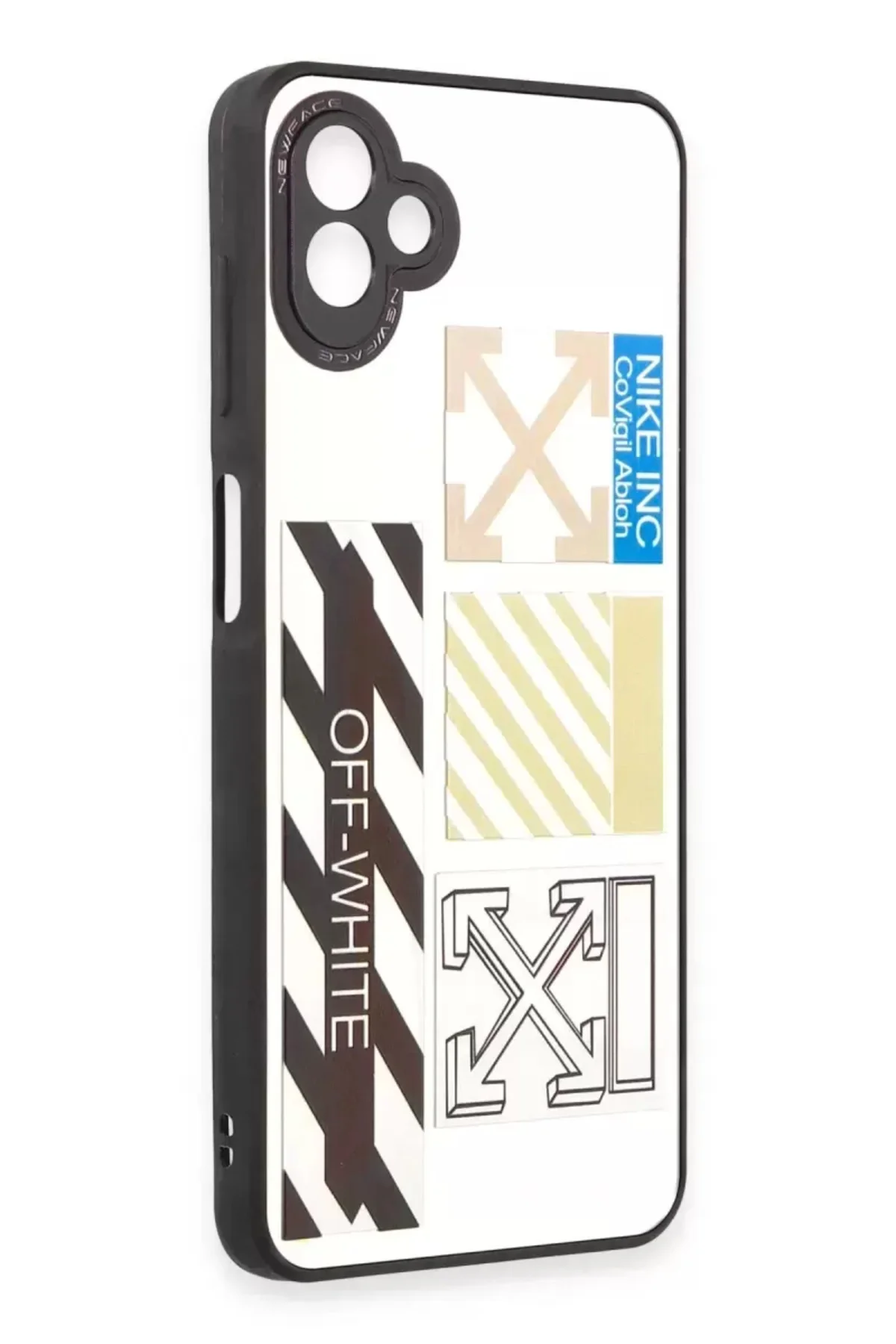Newface Samsung Galaxy A04 Kılıf Mirror Desenli Kapak - Mirror - 