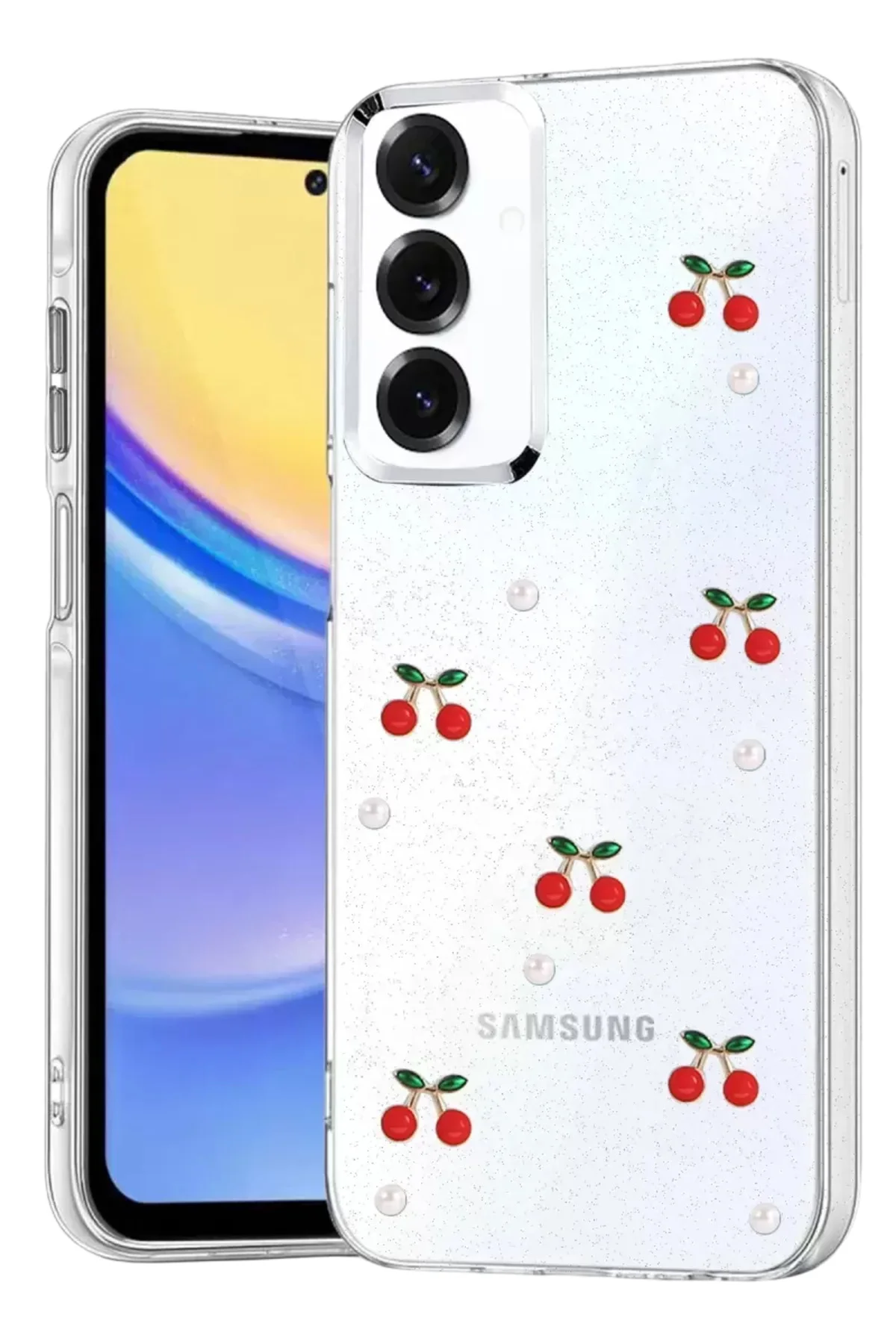 Newface Samsung Galaxy A14 4g Fiyonk Desenli Kapak - Desen 9