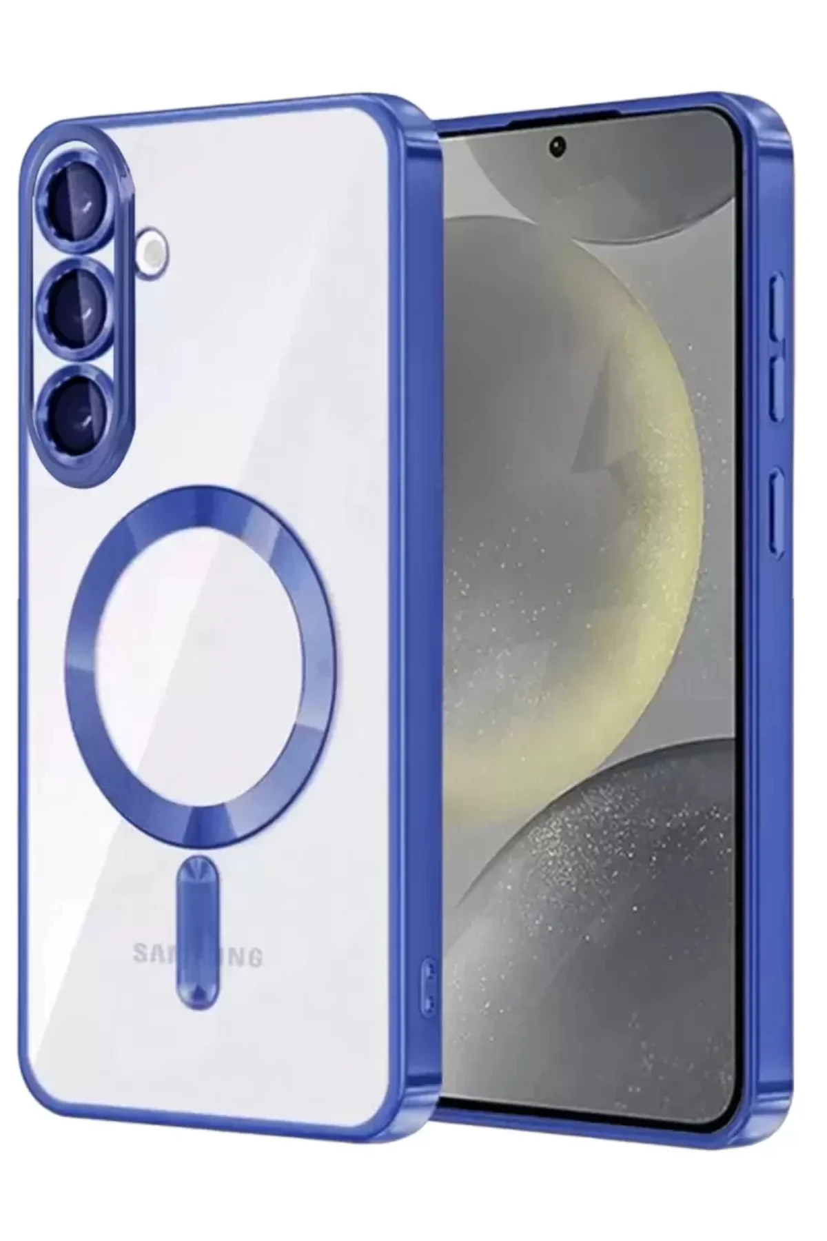 Newface Samsung Galaxy S26 Plus Kross Magneticsafe Kapak - Lacivert