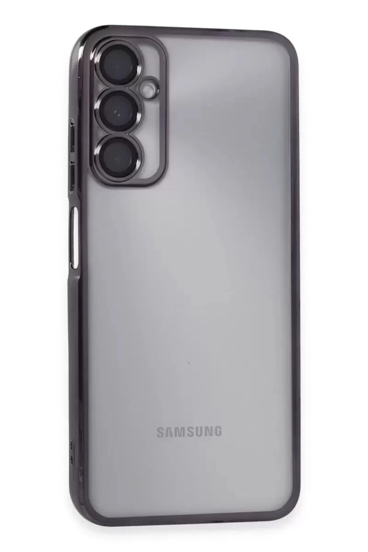Newface Samsung Galaxy A05s Kılıf Razer Lensli Silikon - Mor