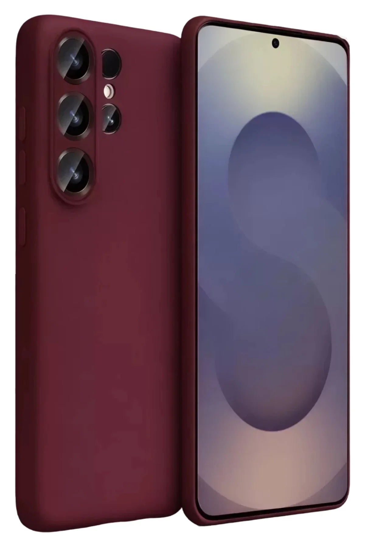 Newface Samsung Galaxy S26 Ultra First Silikon - Bordo