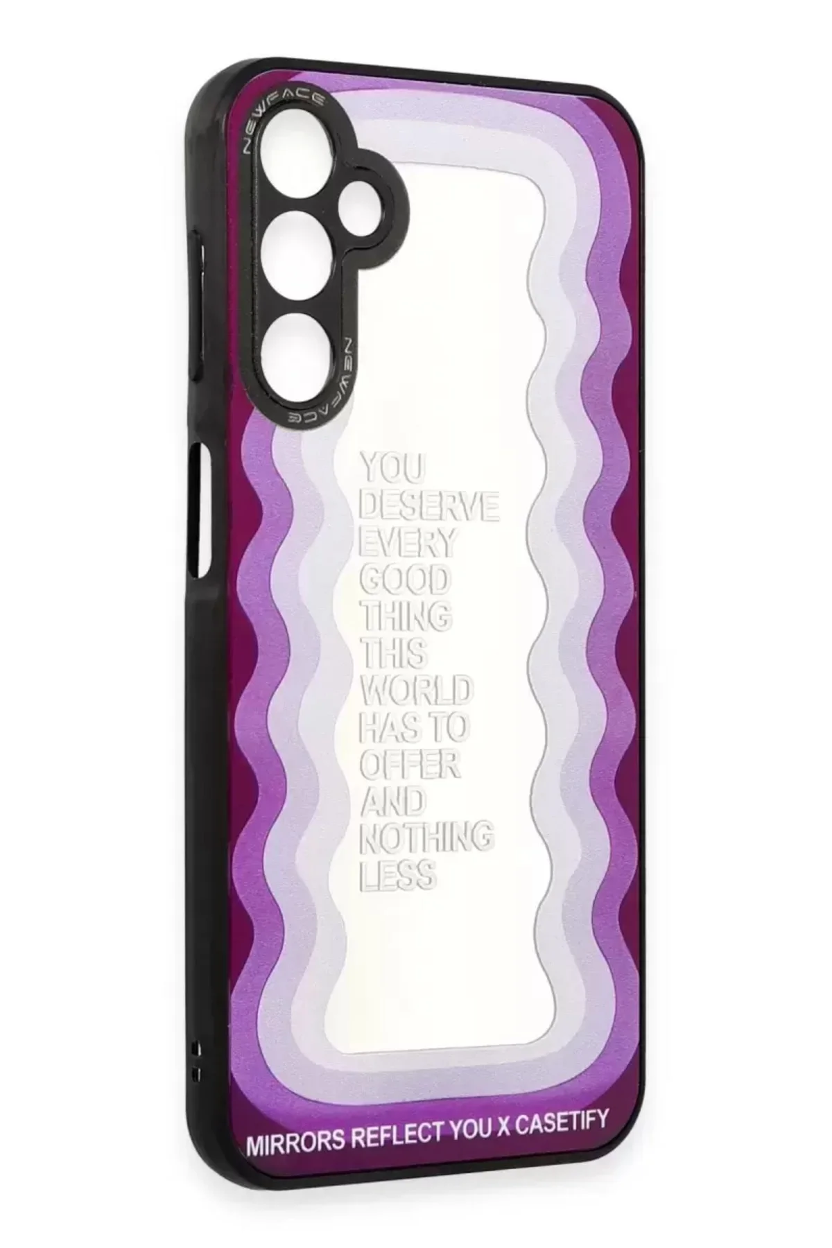 Newface Samsung Galaxy A14 4g Kılıf Mirror Desenli Kapak - Mirror - 5