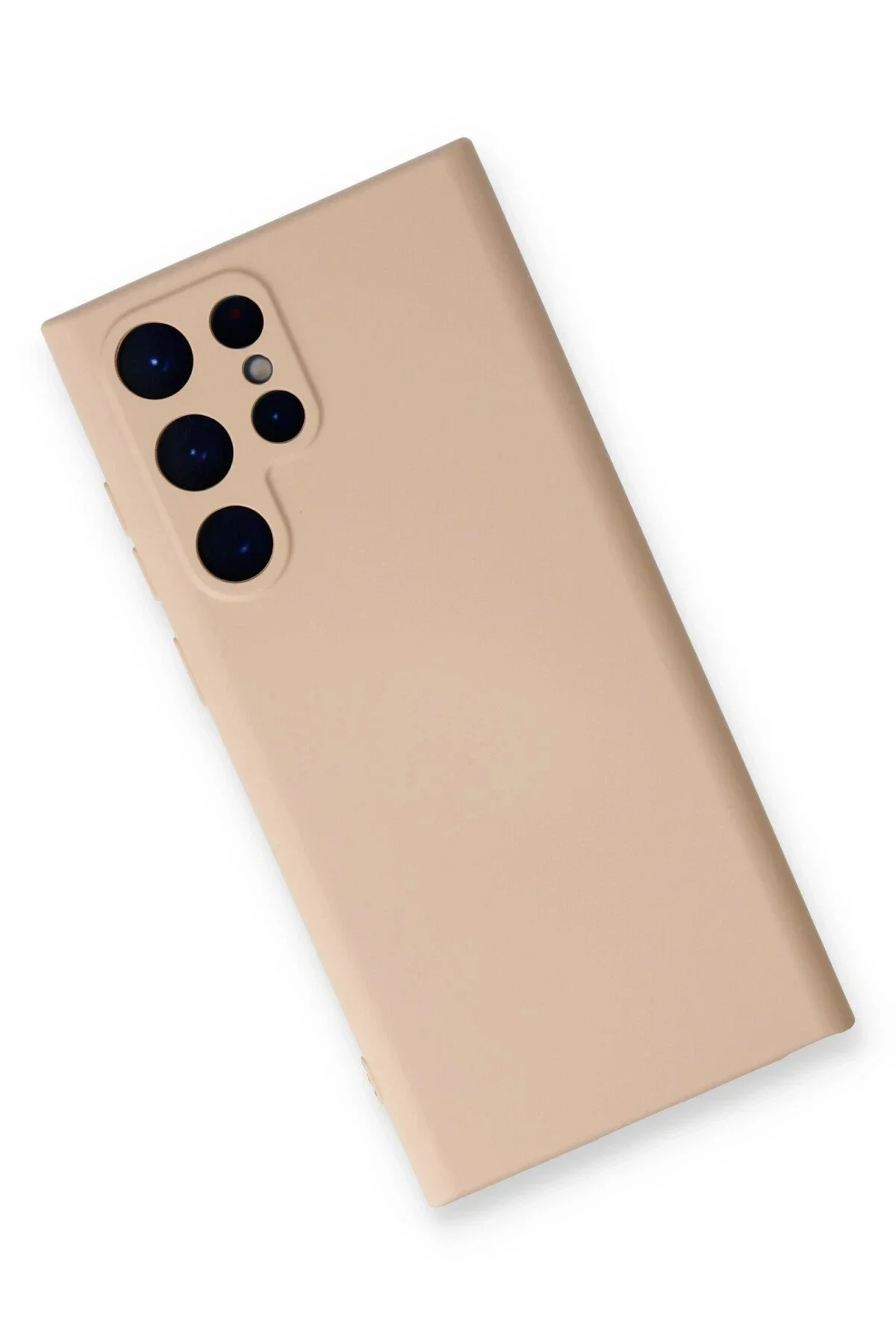 Newface Samsung Galaxy S22 Ultra Kılıf Nano İçi Kadife Silikon - 