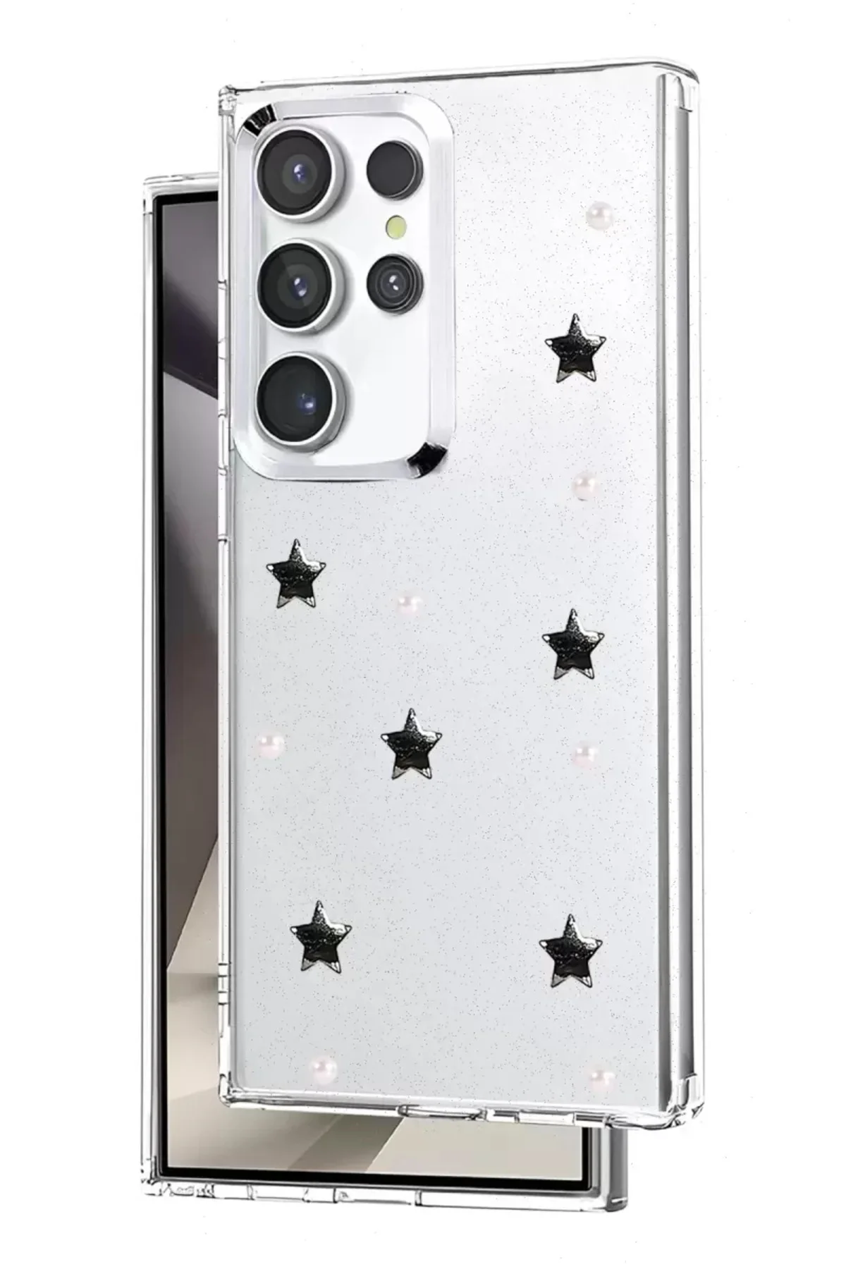 Newface Samsung Galaxy S24 Ultra Fiyonk Desenli Kapak - Desen 7