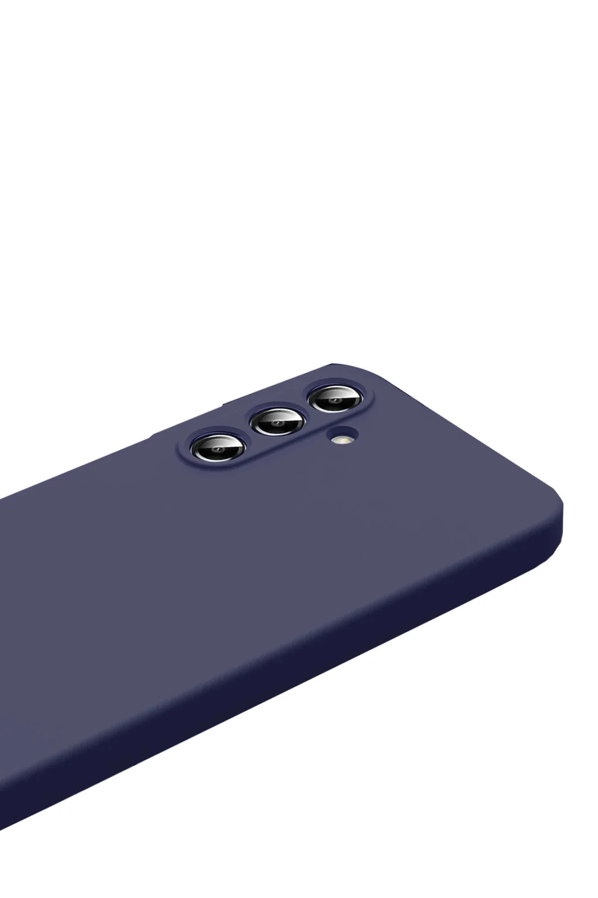 Newface Samsung Galaxy A17 5g Nano İçi Kadife Silikon - Lacivert