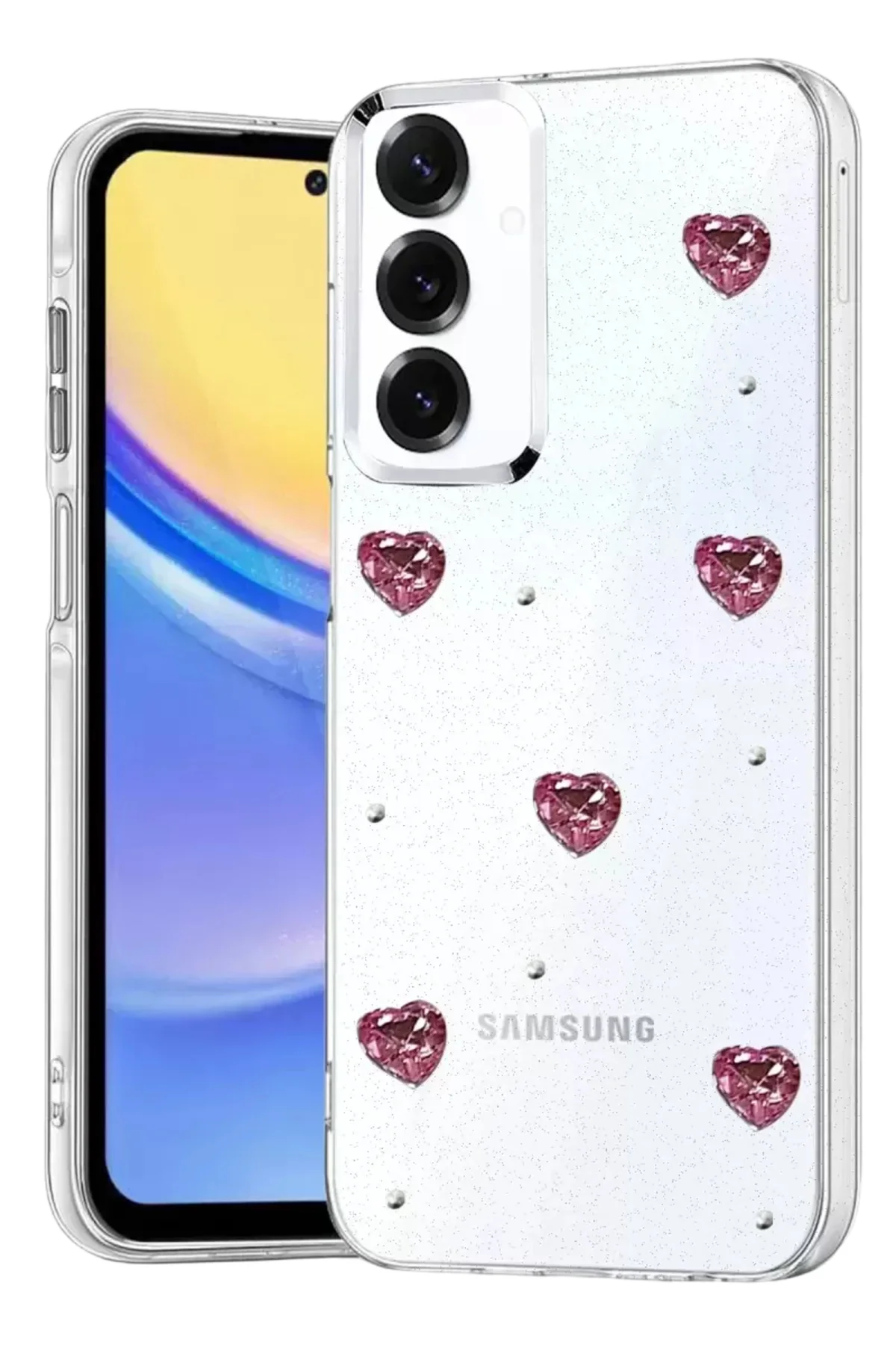 Newface Samsung Galaxy S24 Fe Fiyonk Desenli Kapak - Desen 3