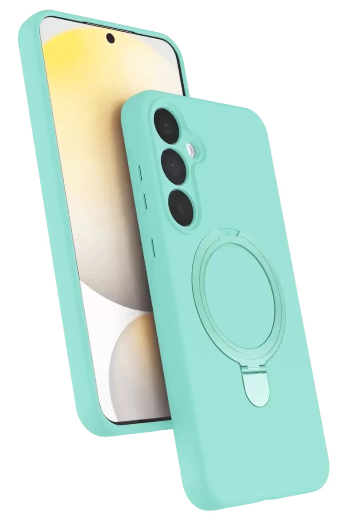 Newface Samsung Galaxy A16 5g Regal Magsafe Standlı Kapak - Su Yeşili