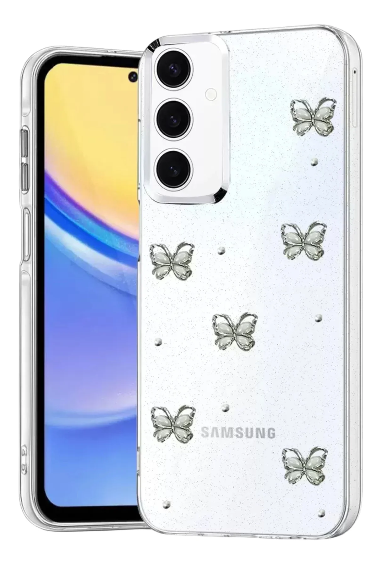 Newface Samsung Galaxy A35 5g Fiyonk Desenli Kapak - Desen 9
