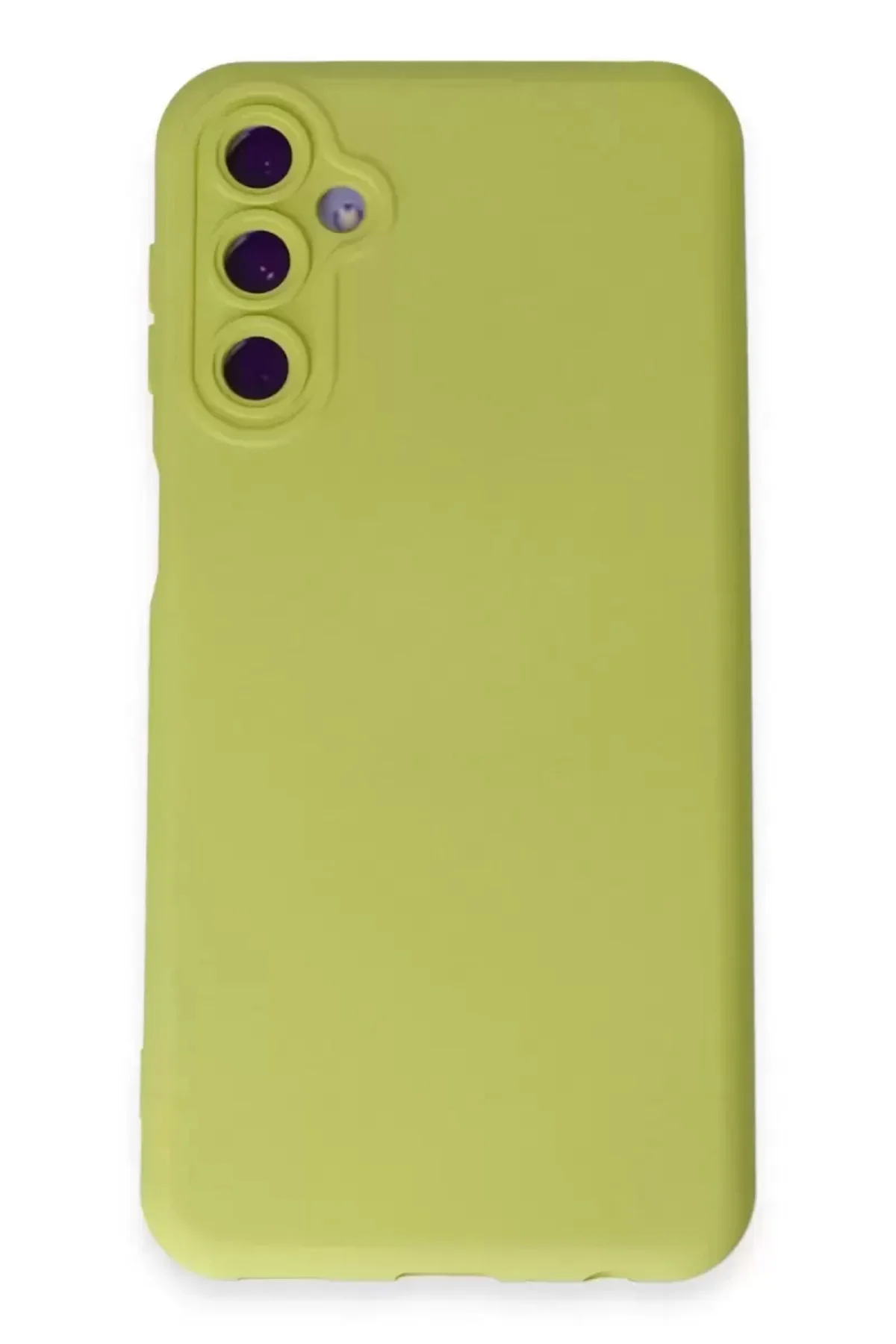 Newface Samsung Galaxy M34 5g Kılıf Nano İçi Kadife Silikon - Sar