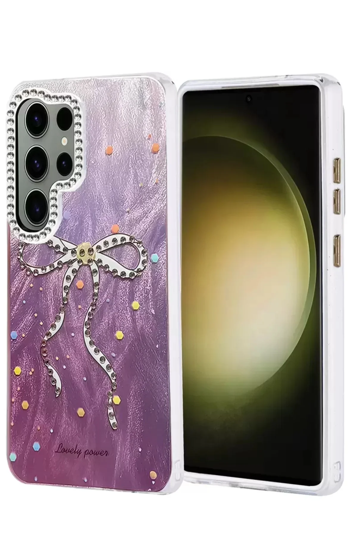 Newface Samsung Galaxy S25 Ultra Kılıf Blade Aynalı Desenli Kapak