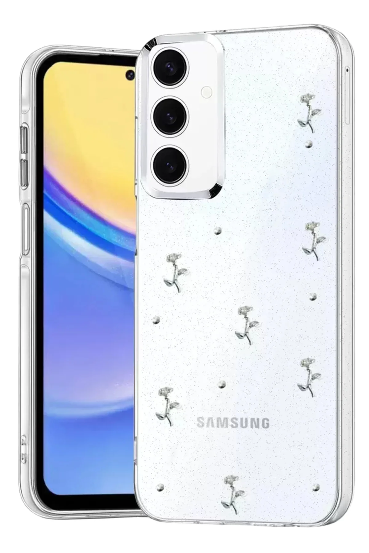 Newface Samsung Galaxy A35 5g Fiyonk Desenli Kapak - Desen 2