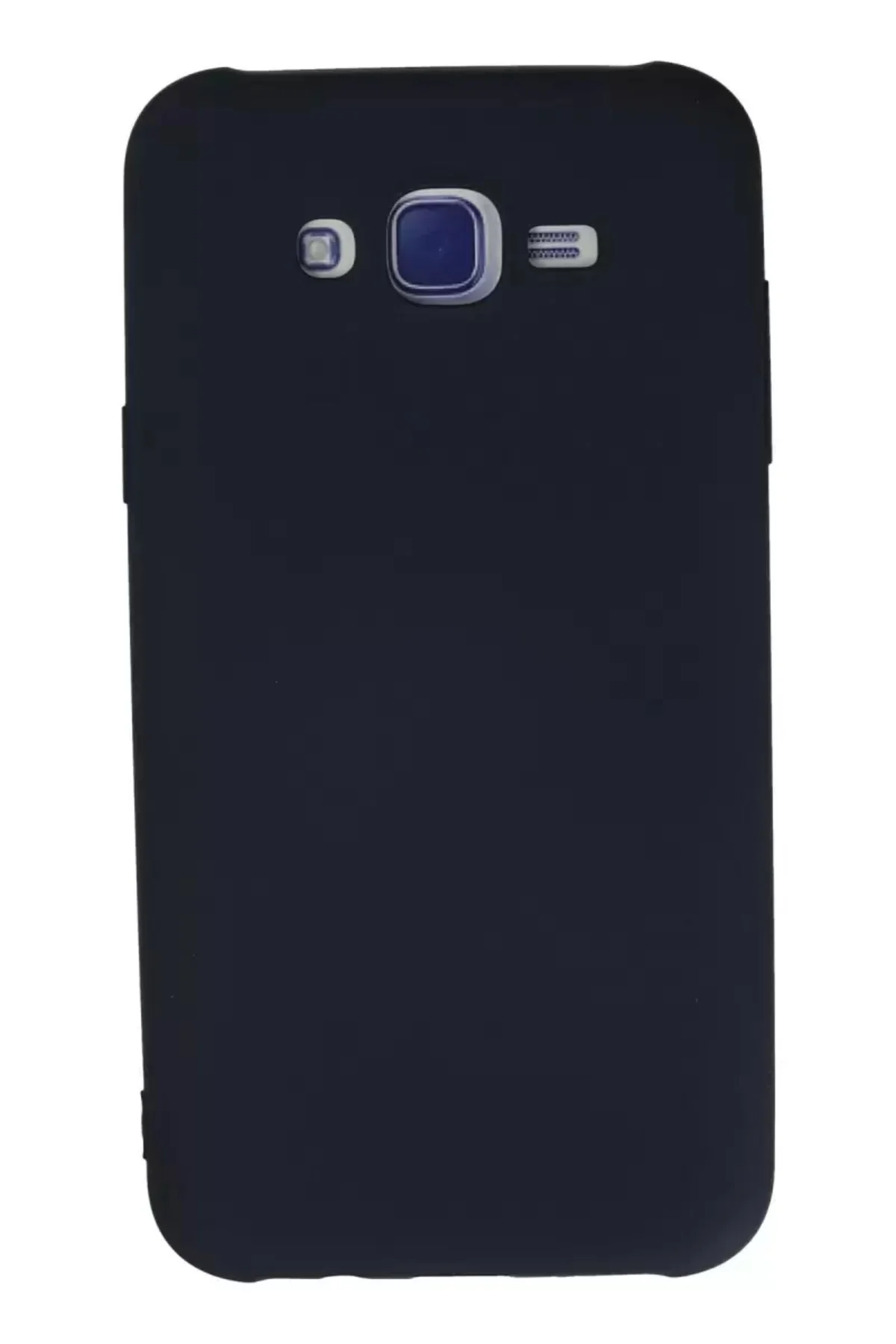 Newface Samsung Galaxy J7 Kılıf Nano İçi Kadife Silikon - Lacivert