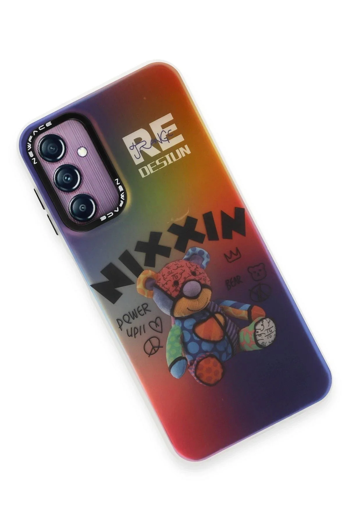 Newface Samsung Galaxy A14 4g Kılıf Estoril Desenli Kapak - Estor
