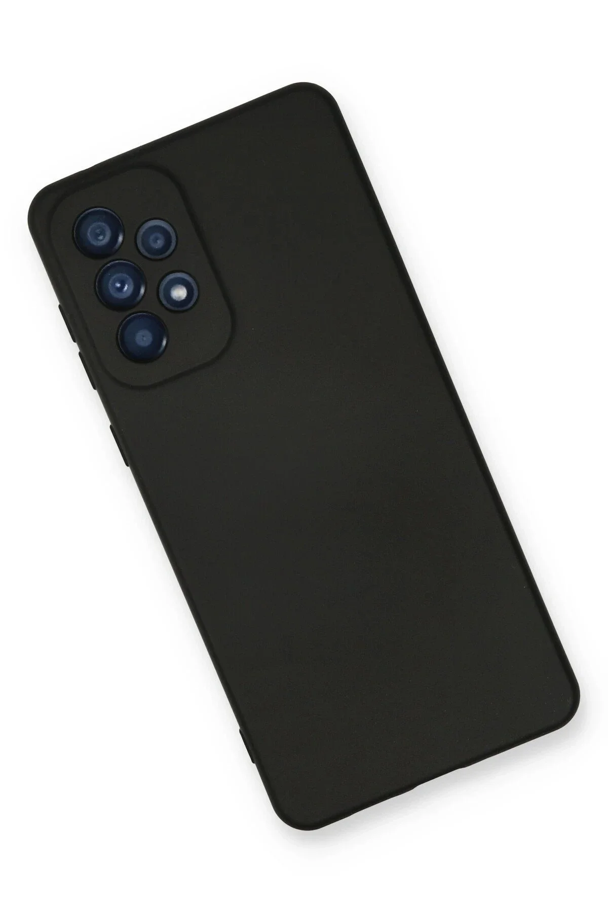 Newface Samsung Galaxy A53 5g Kılıf Nano İçi Kadife Silikon - Siyah