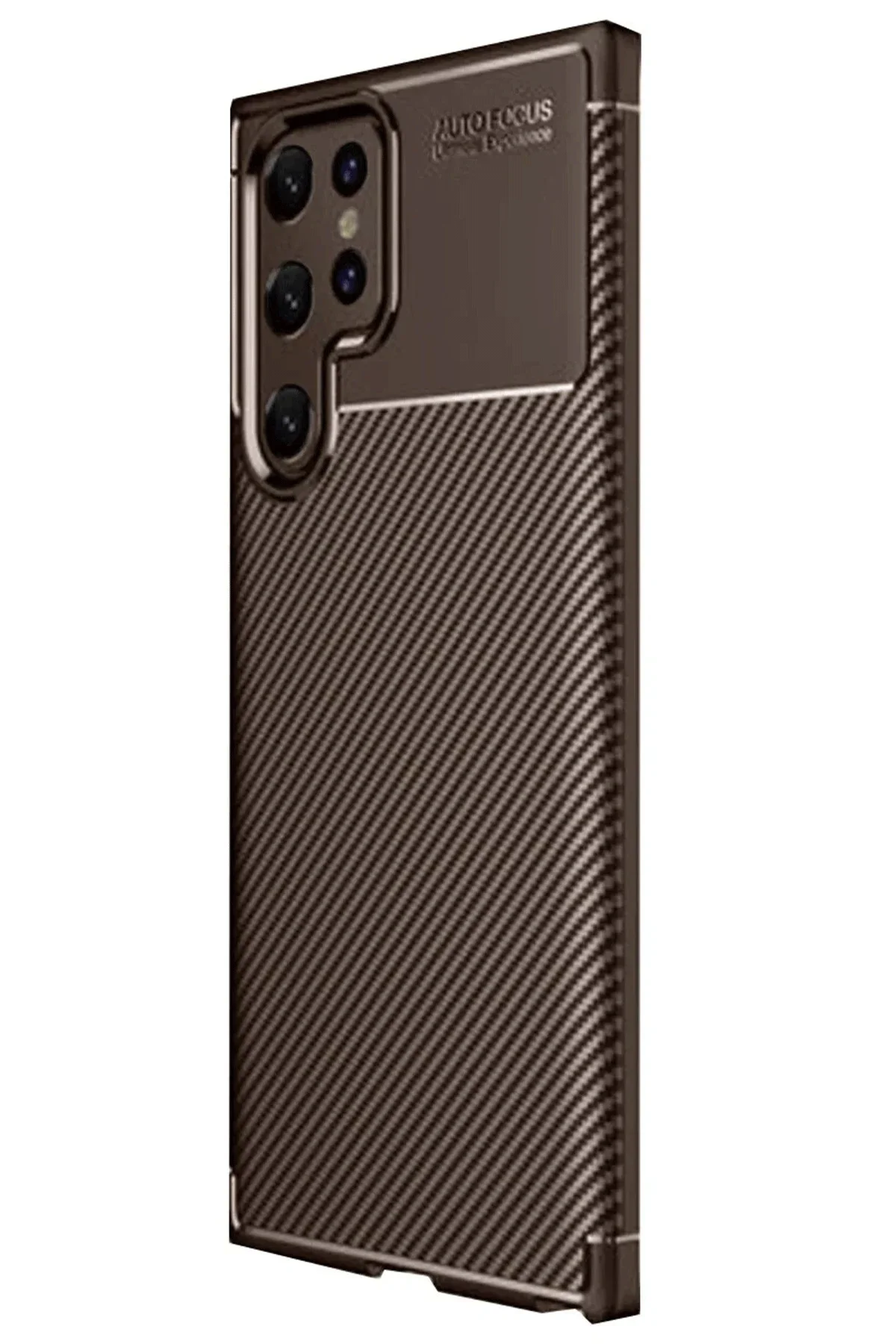 Newface Samsung Galaxy S25 Ultra Kılıf Auto Focus Karbon Kapak - 