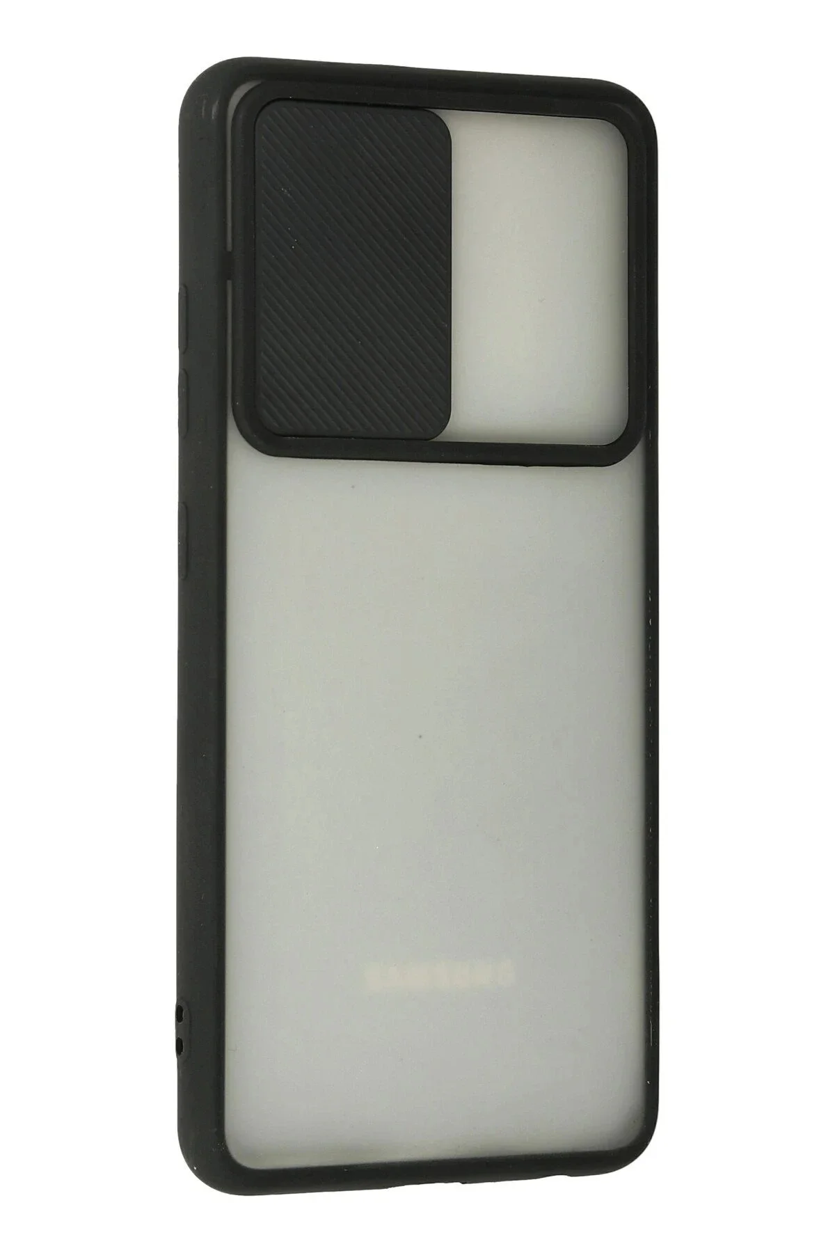Newface Samsung Galaxy A72 Kılıf Palm Buzlu Kamera Sürgülü Siliko