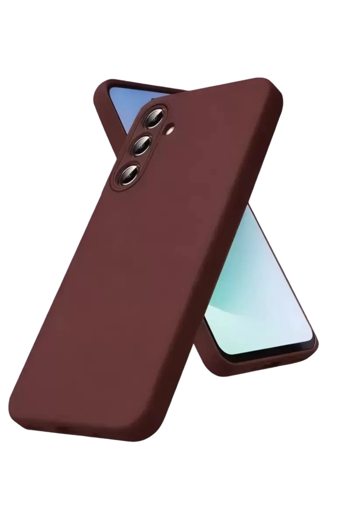 Newface Samsung Galaxy S26 Plus First Silikon - Bordo