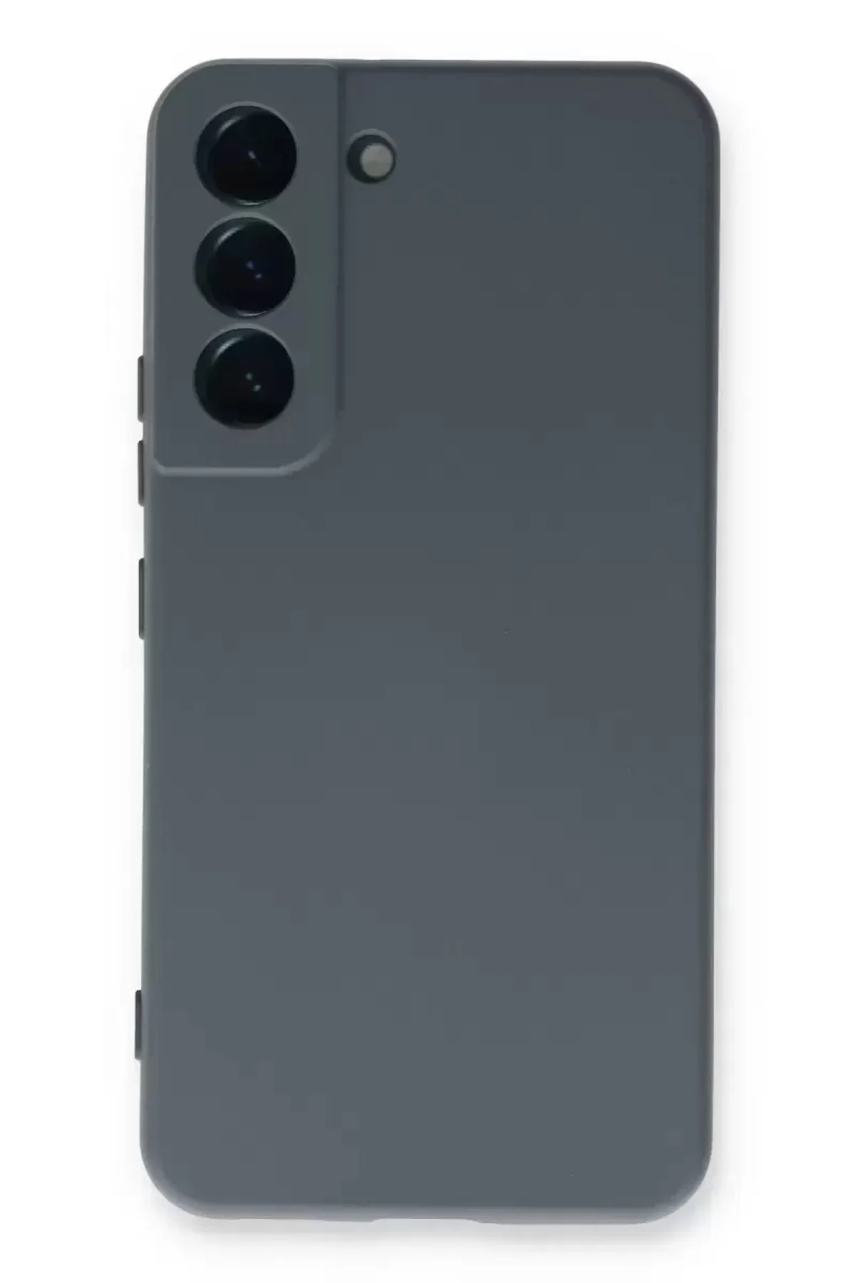 Newface Samsung Galaxy S23 Plus Kılıf Nano İçi Kadife Silikon - Gri