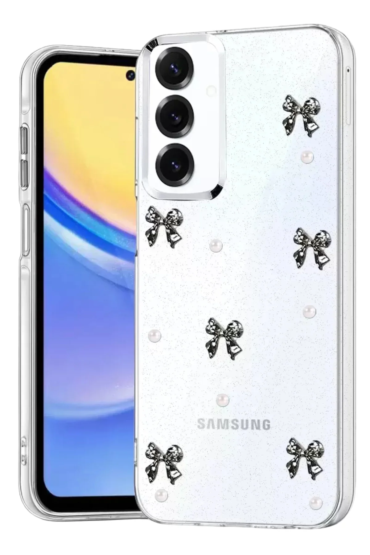 Newface Samsung Galaxy S25 Plus Fiyonk Desenli Kapak - Desen 8