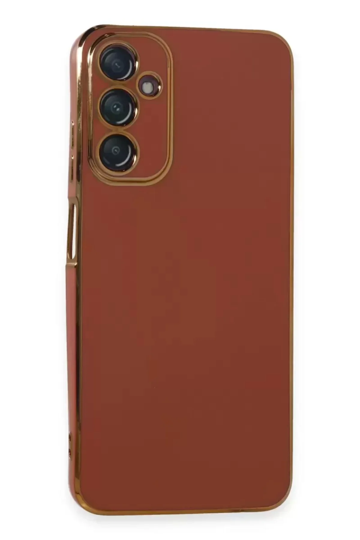 Newface Samsung Galaxy A05s Kılıf Volet Silikon - Kırmızı