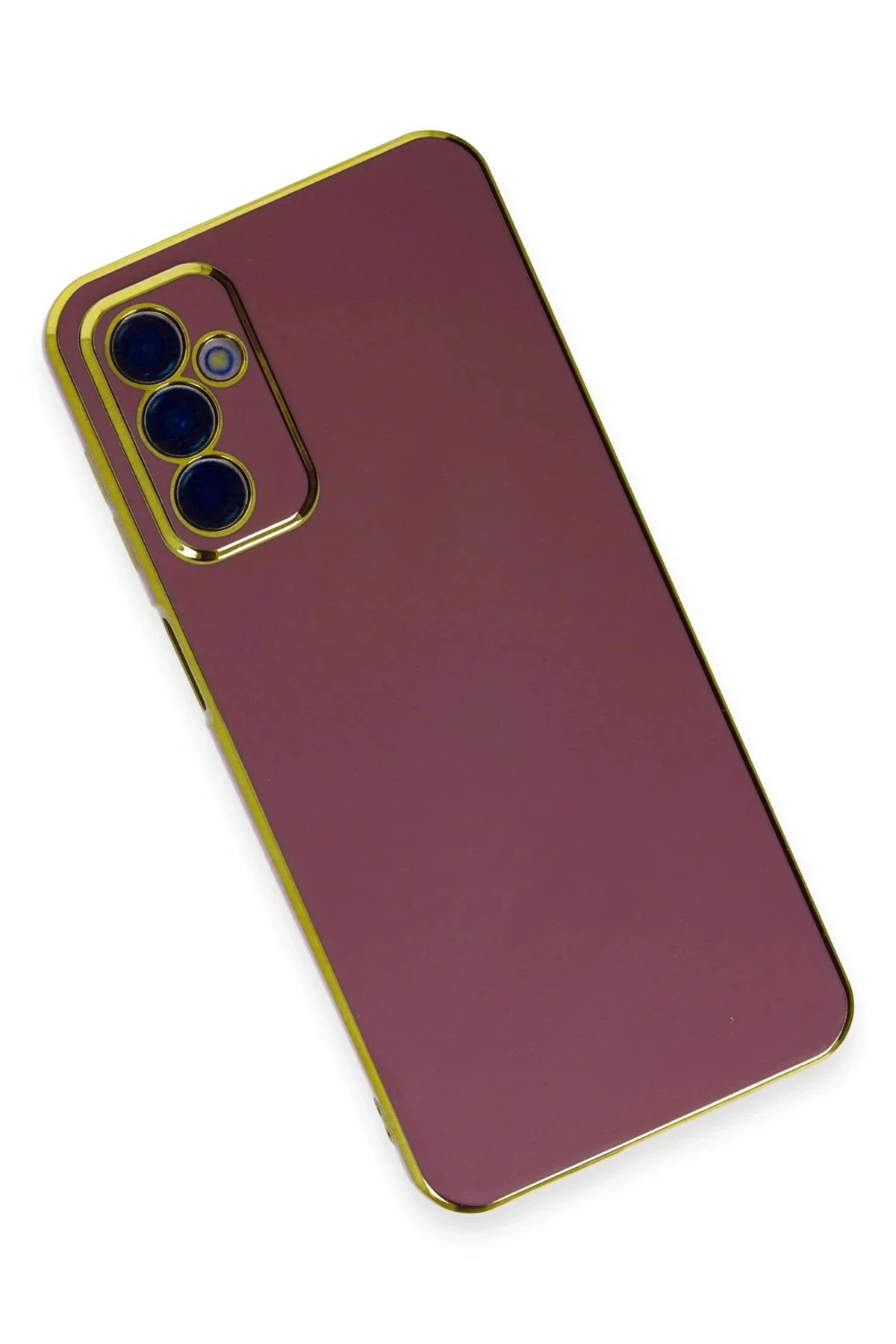 Newface Samsung Galaxy M23 Kılıf Volet Silikon - Kırmızı